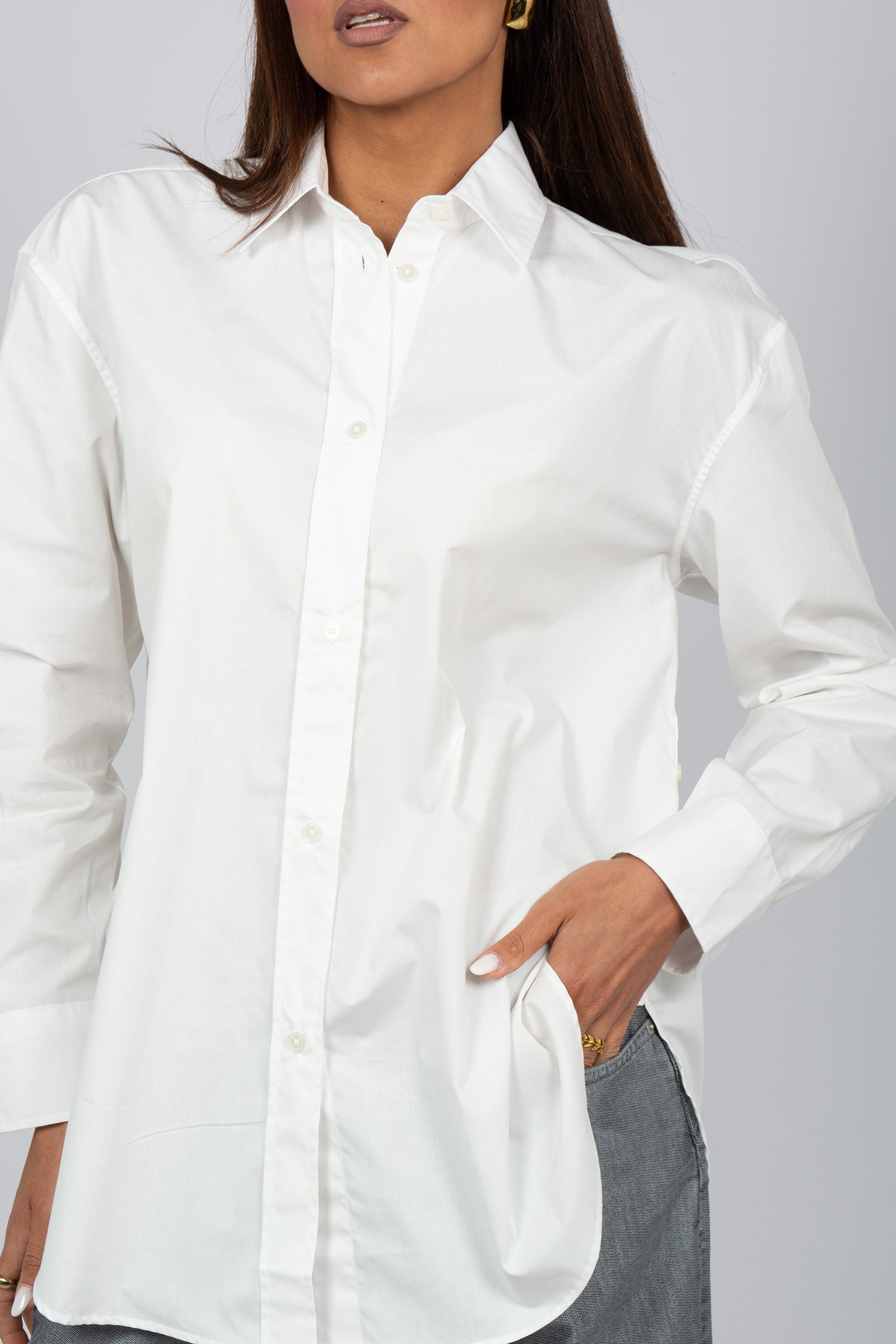 camicia in popeline di cotone CA6009T0207 T0207ABTP SIVIGLIA 