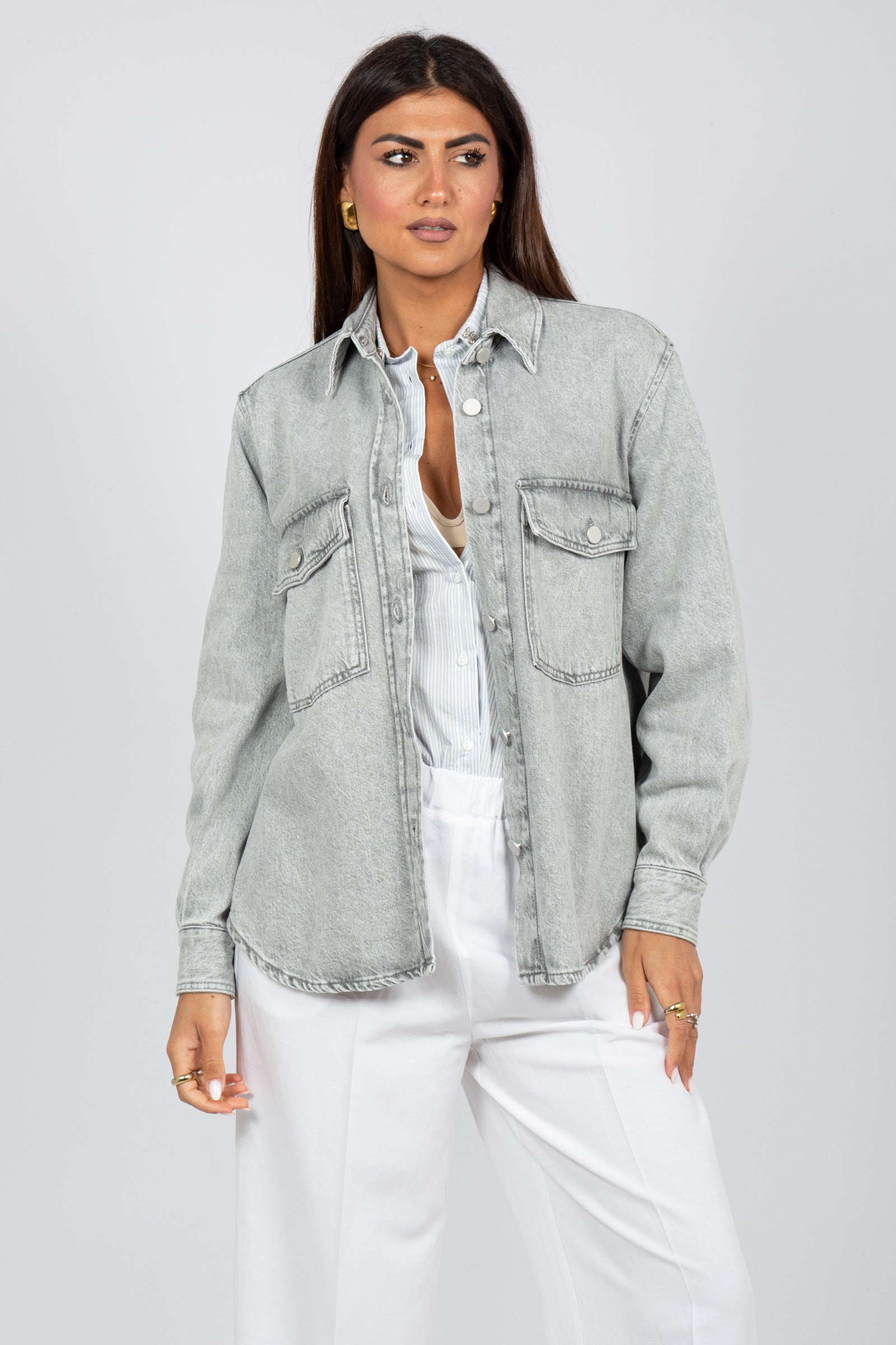 giacca in denim 'milva' MILVA2805 D0064L2 SIVIGLIA 