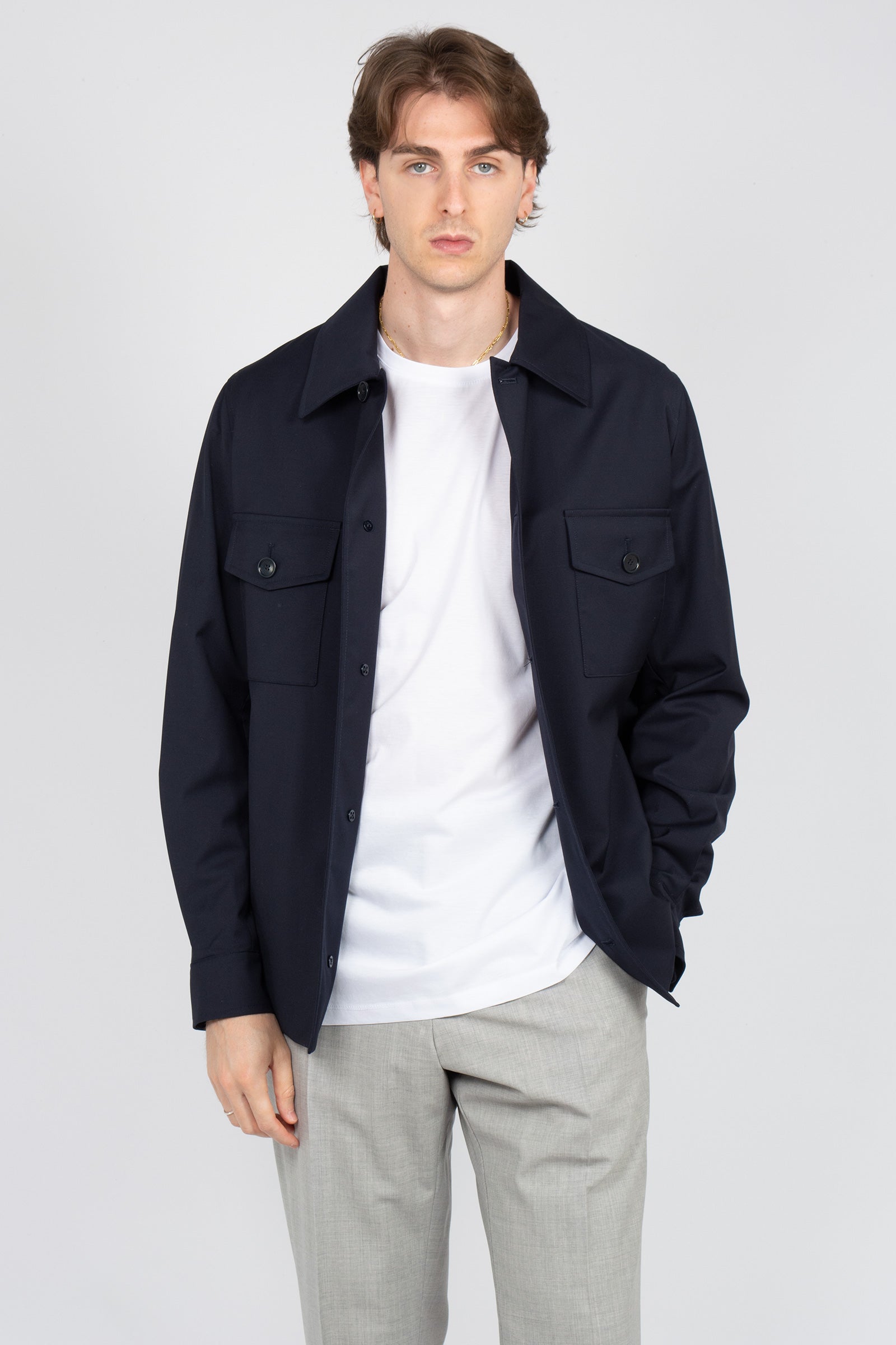 overshirt in loro piana storm resistent 6600965402 7717 TARDIA 