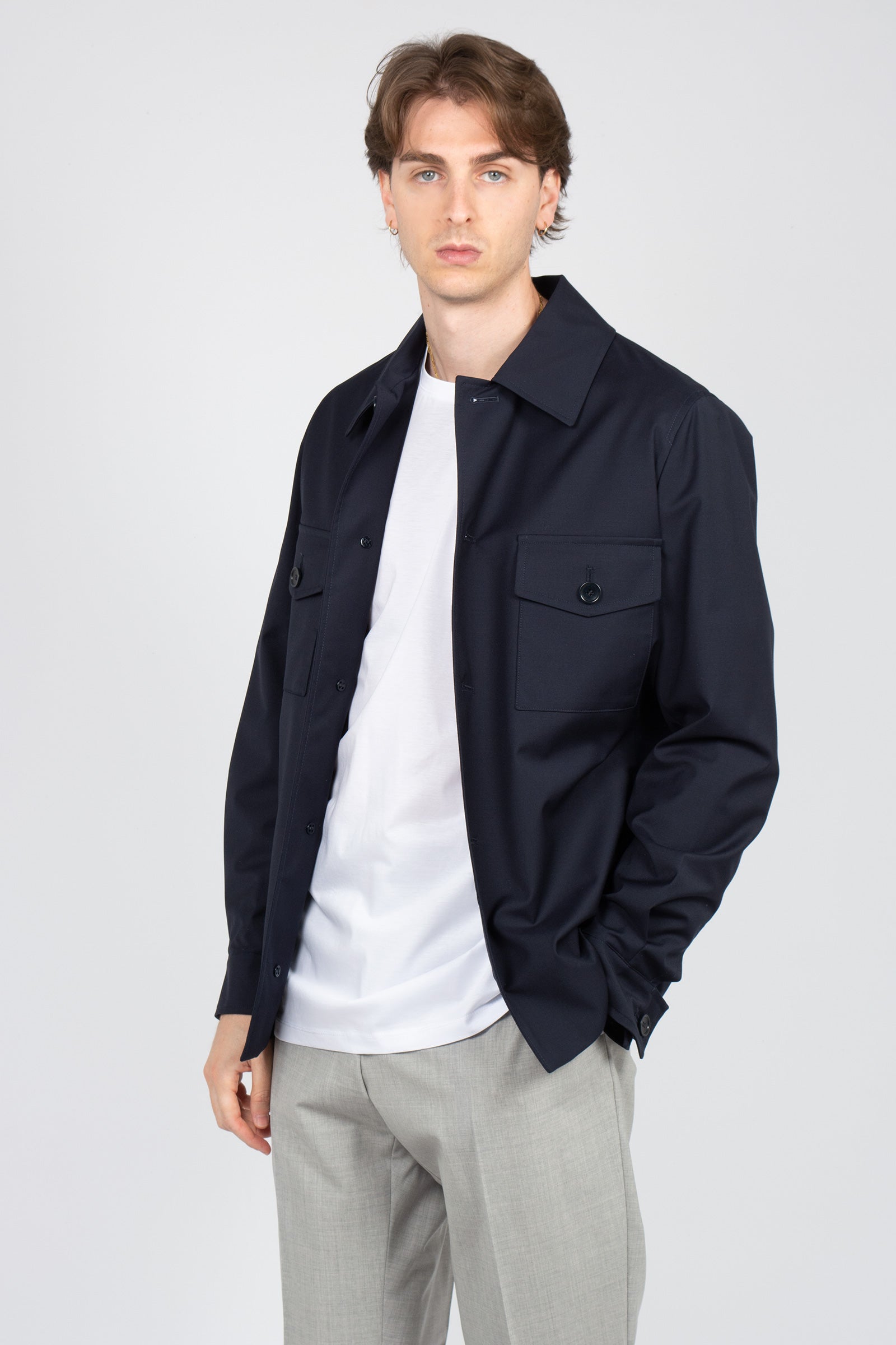 overshirt in loro piana storm resistent 6600965402 7717 TARDIA 