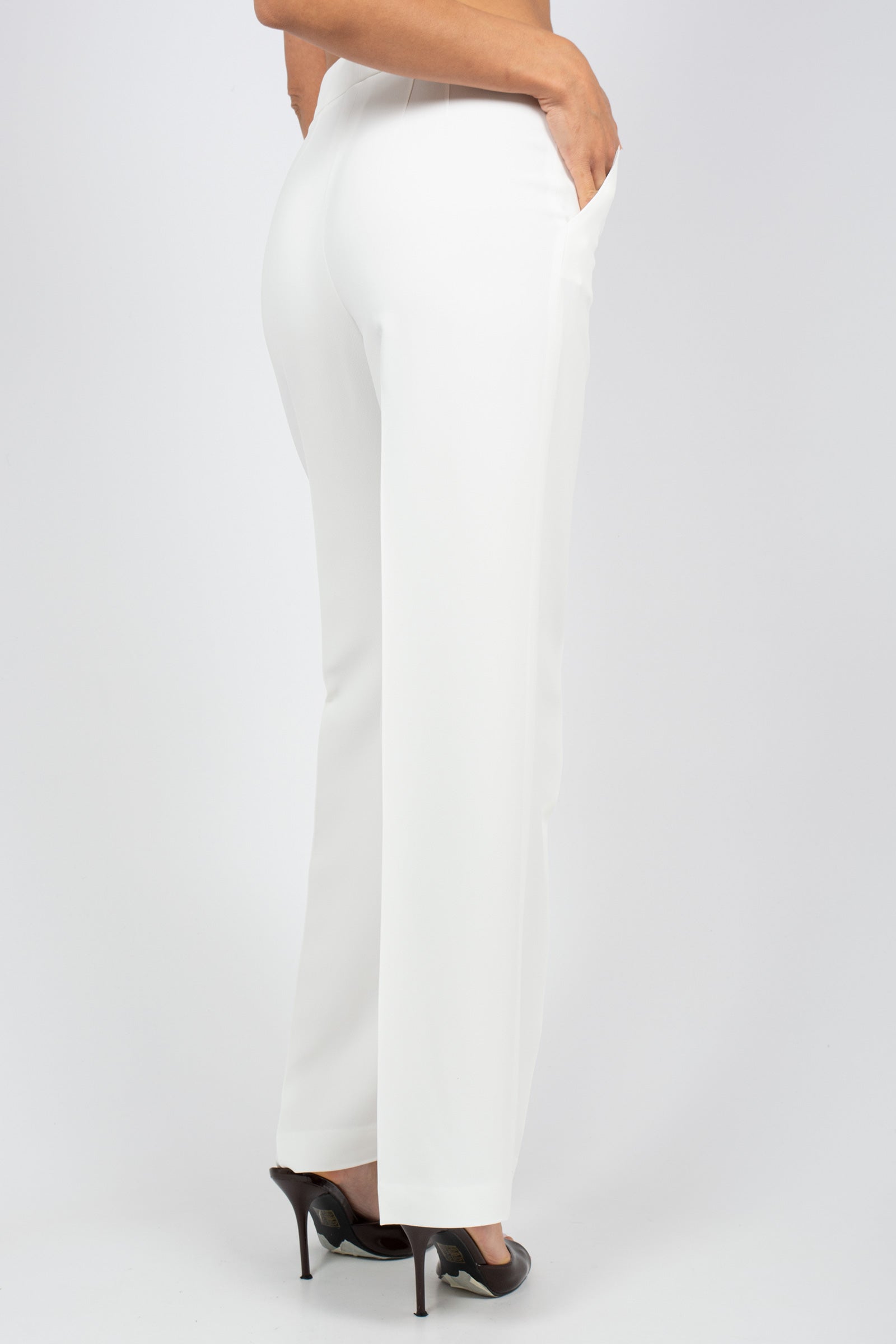 pantalone in misto viscosa P26M976MB CONCHIGLIA VIA MASINI 80 