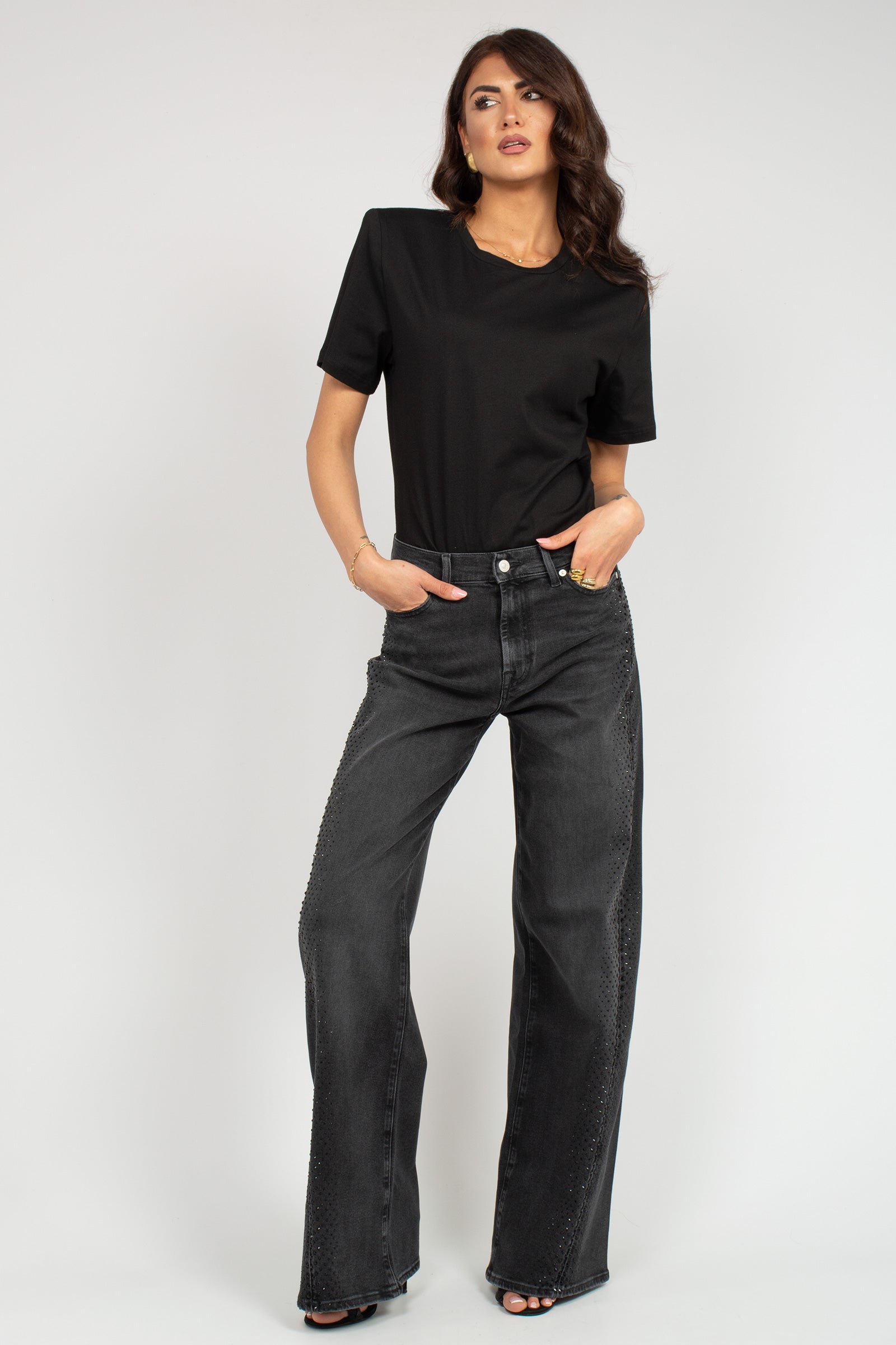 t-shirt body in cotone S26TS07 B155 WEILI ZHENG 