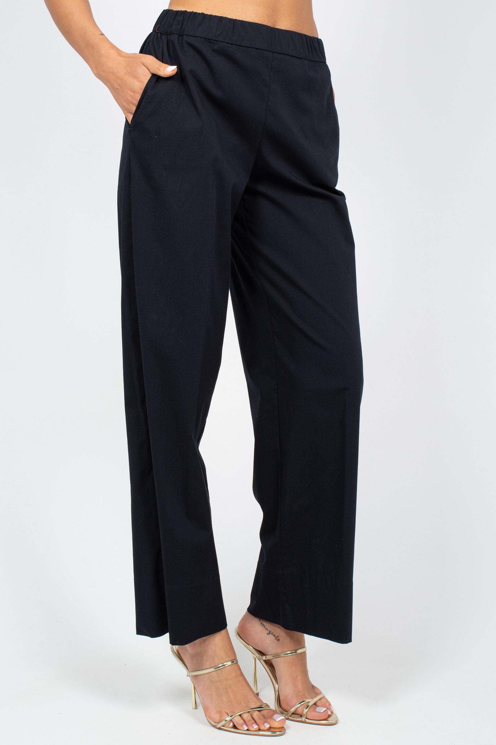 pantalone in cotone stretch WH1417 0031 YC MILANO 