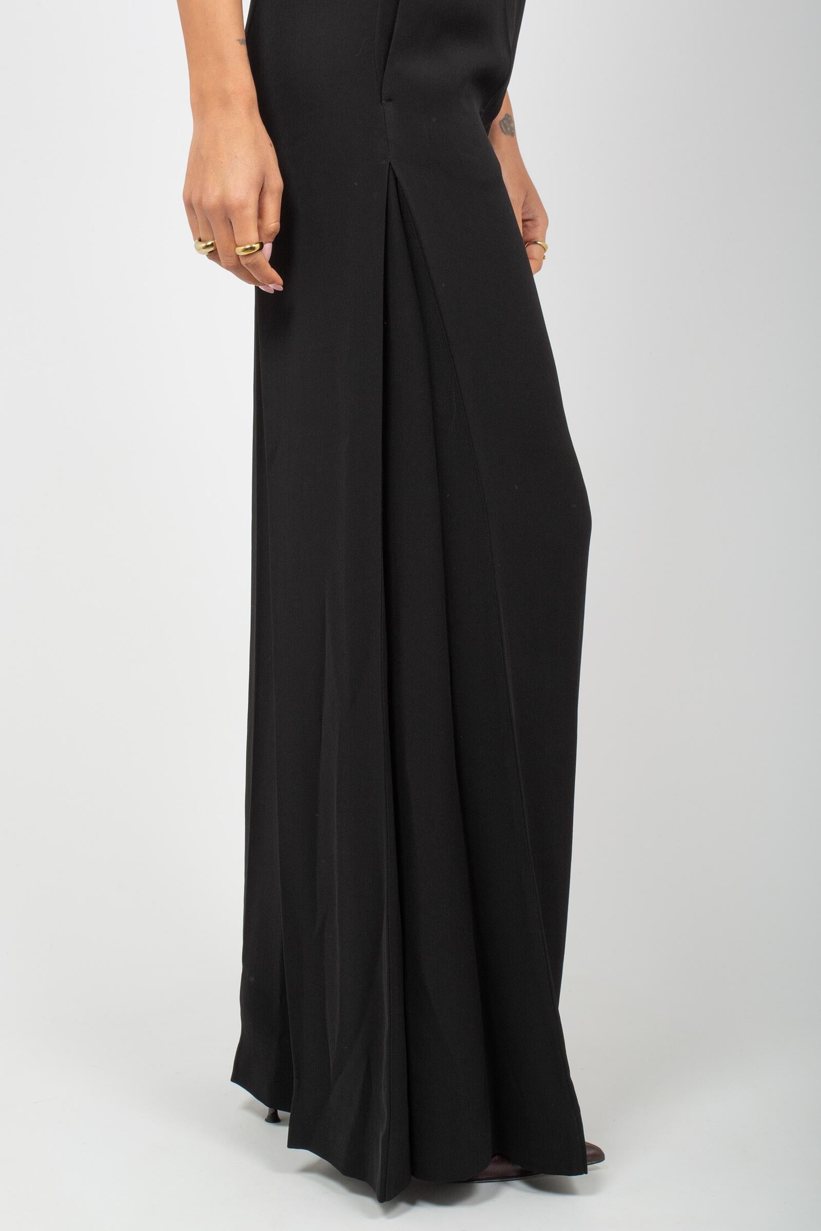 pantalone in misto viscosa 'daria' S5WP20 Y69 SEMICOUTURE 