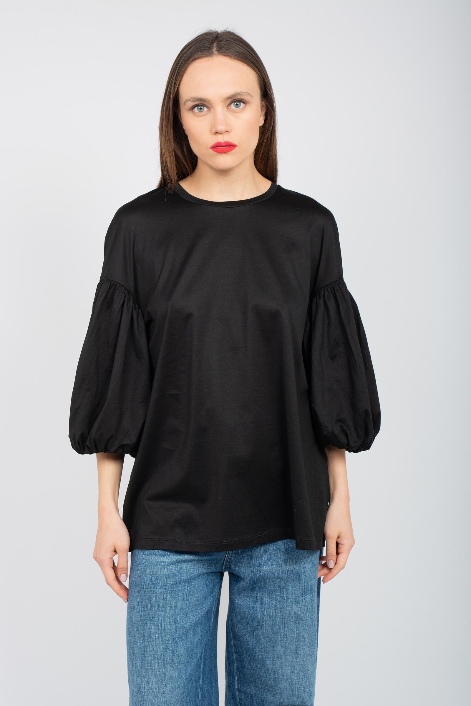 t-shirt manica baloon DRAGONCELLODD03 NERO DOUUOD 