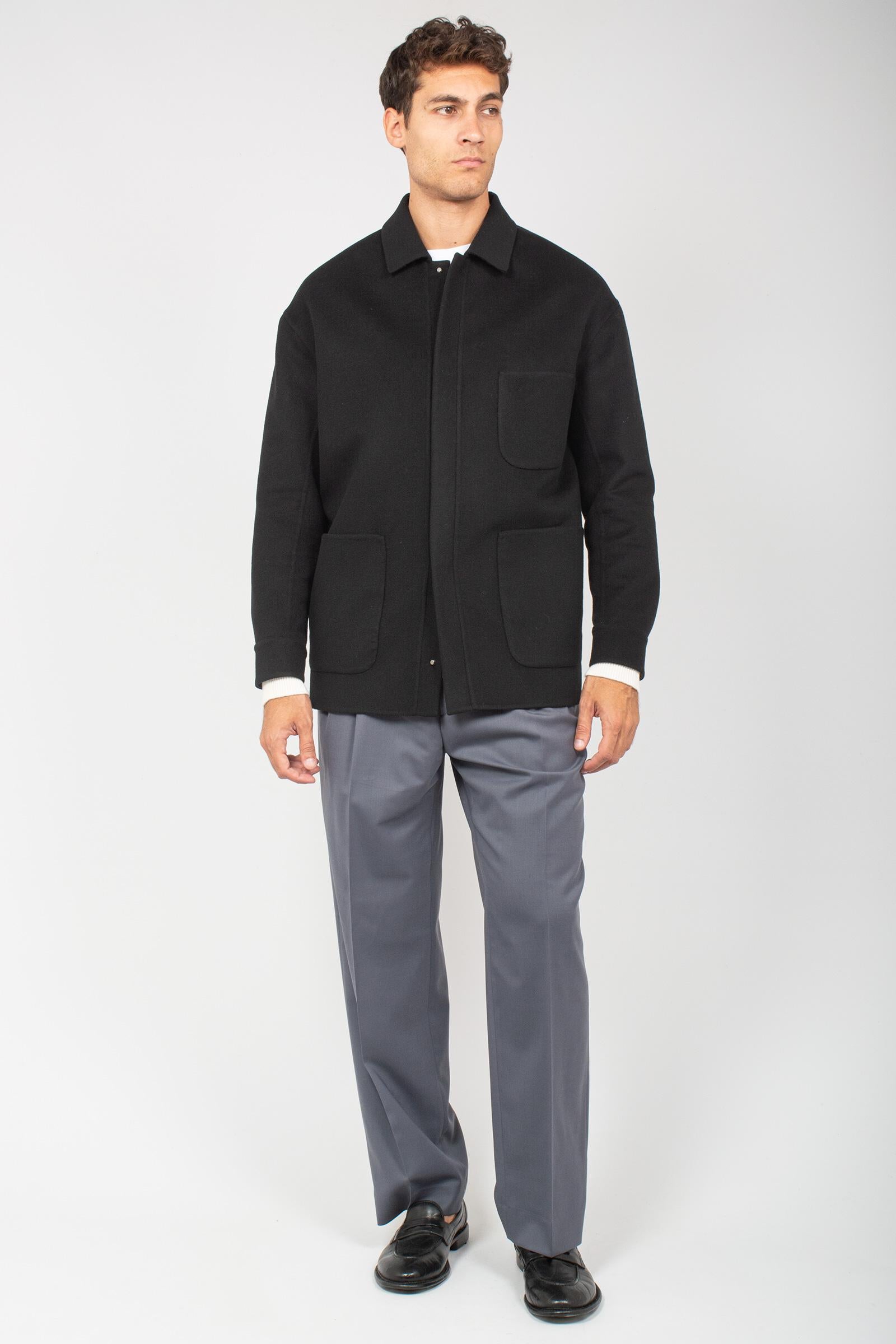 cappotto in panno di lana loro piana 12000864335 9882 TARDIA 