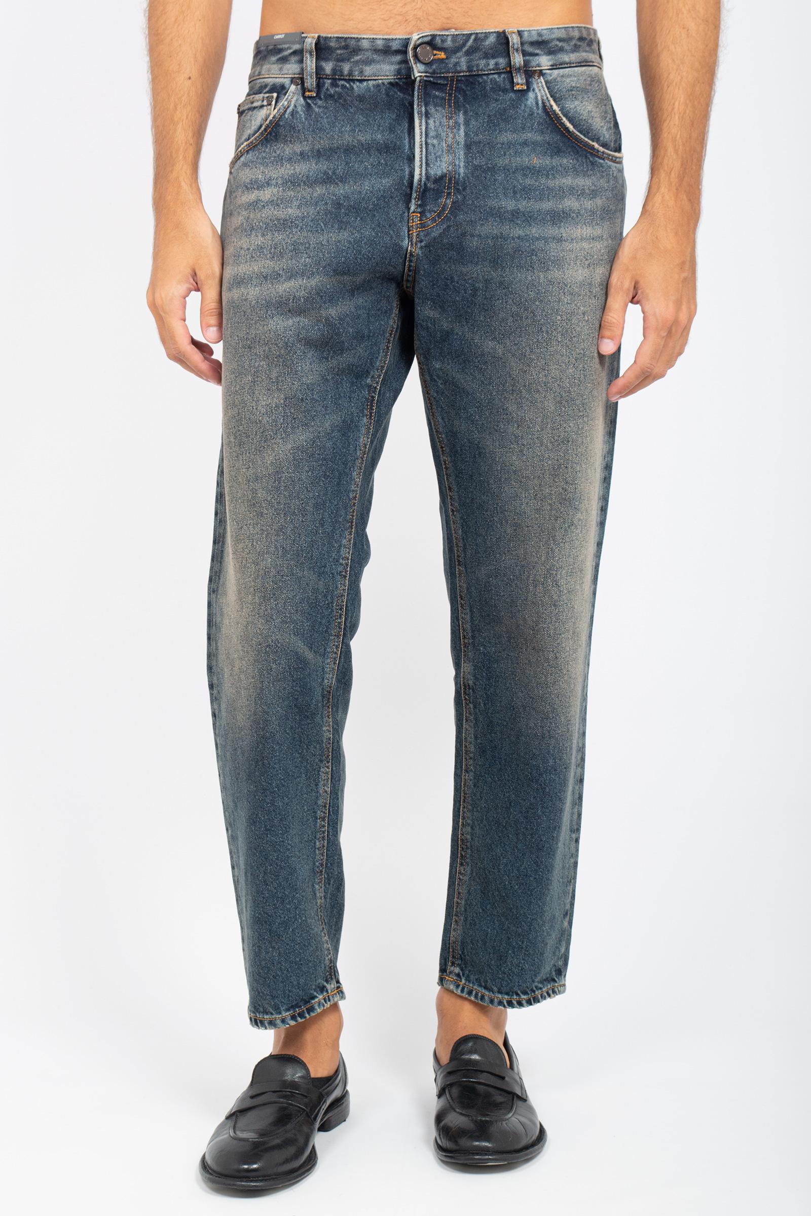 denim in cotone 'carrot' C5RP05B0 AW0210MN32 PT TORINO DENIM 