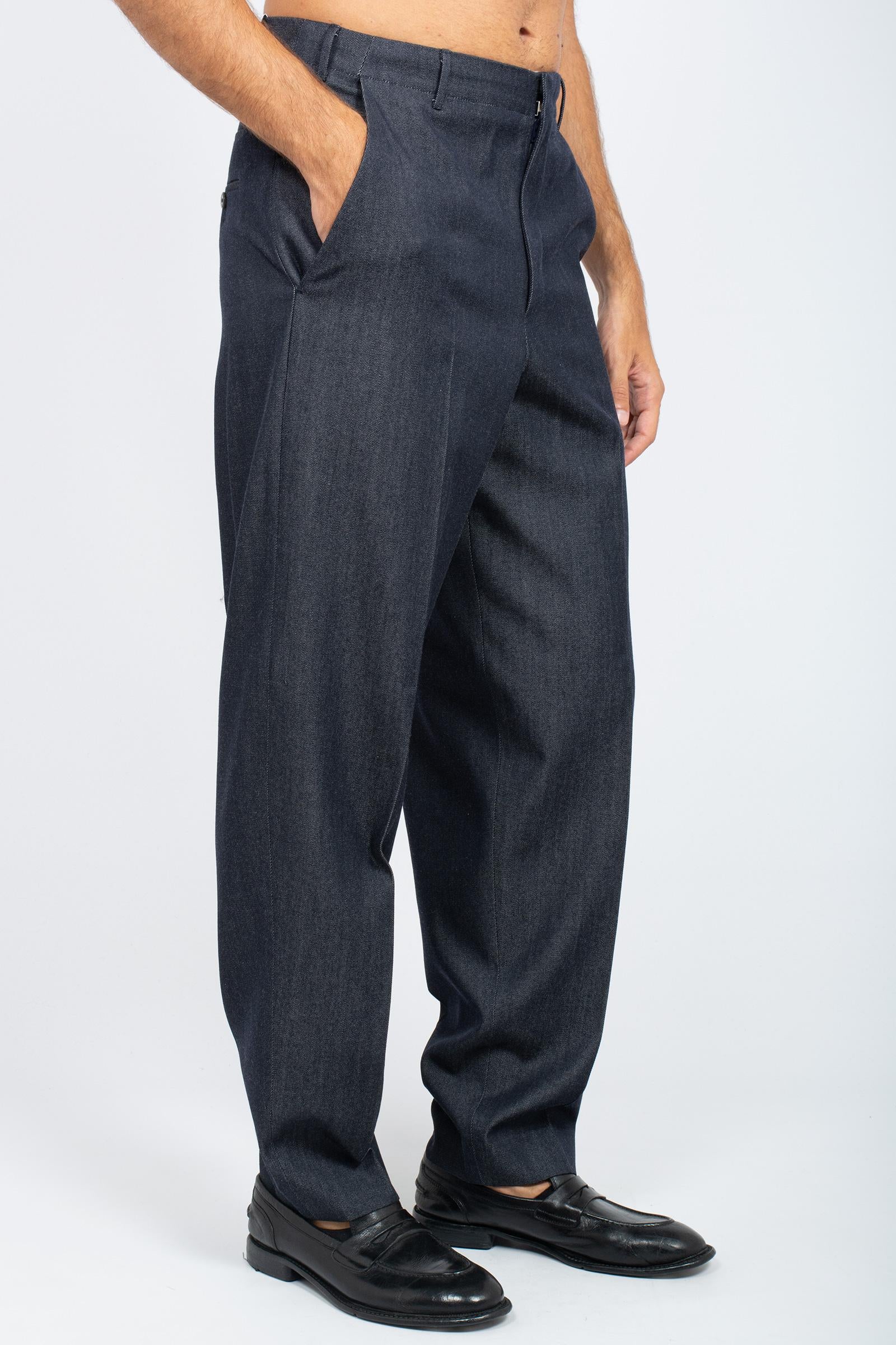 pantalone in misto lana 'wide' COCOAFAFZB0FWD SU940360 PT TORINO 
