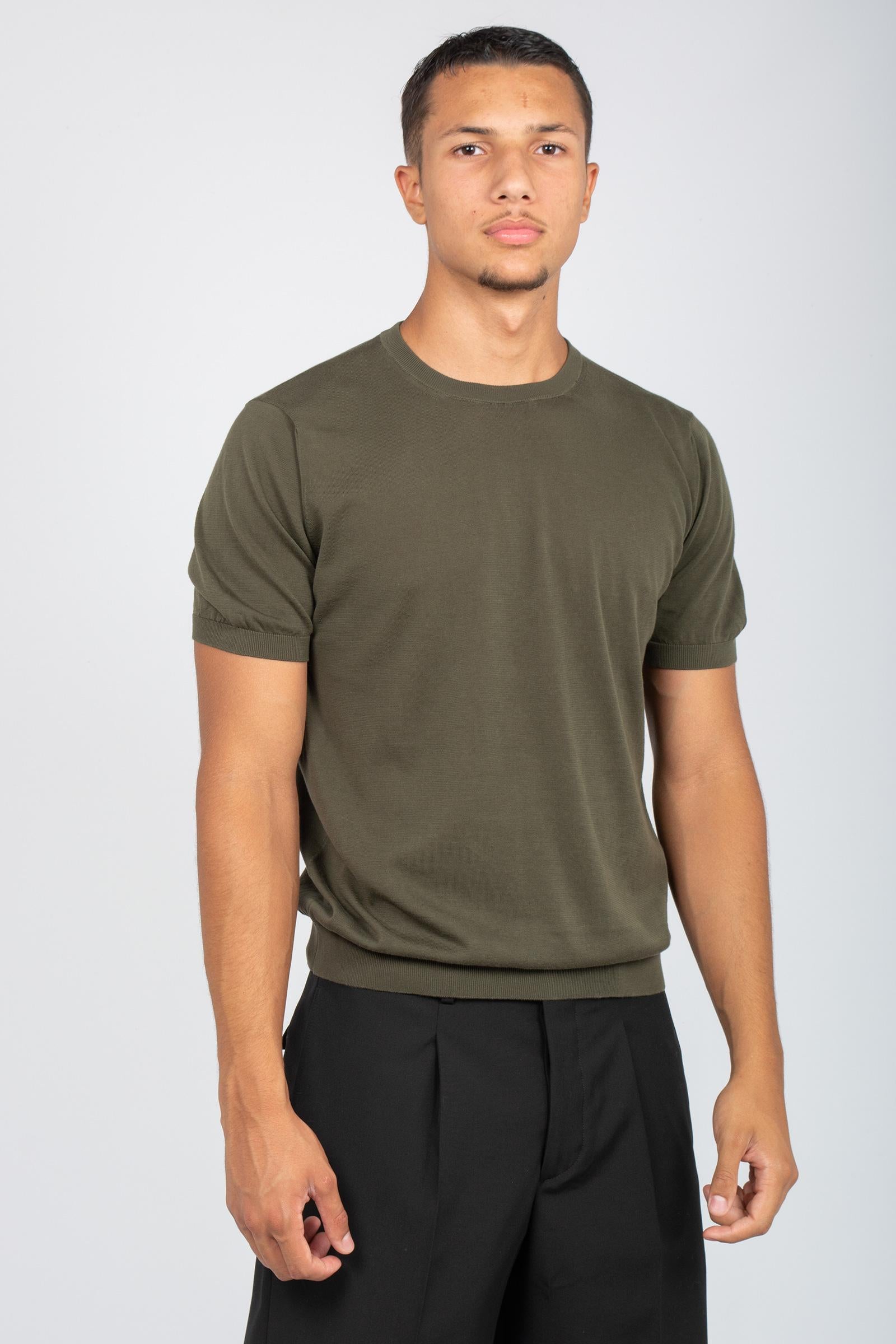 t-shirt girocollo unito D0GN100 471 DRUMOHR 