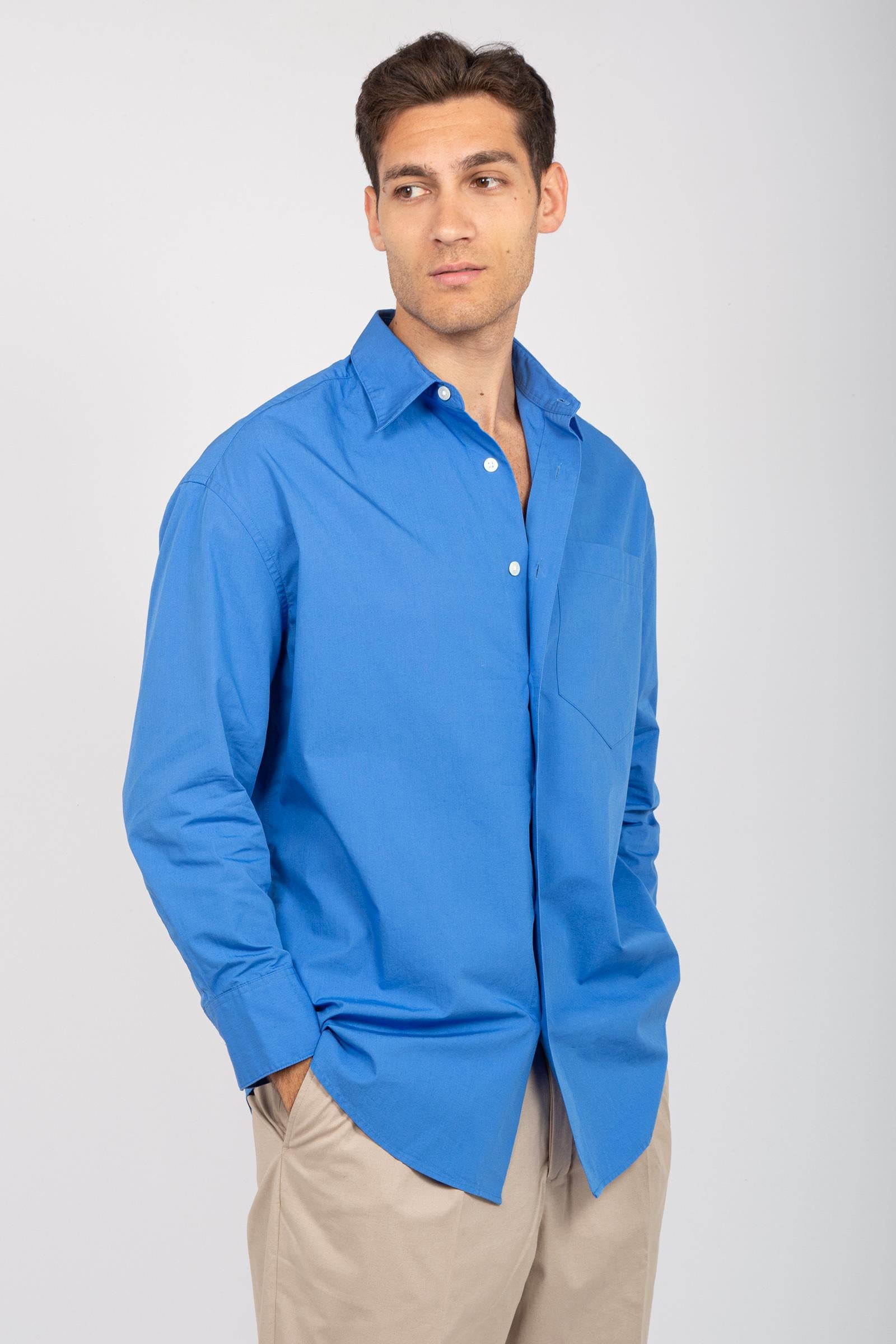 camicia oversized in cotone 745972 218 STUDIO SEIDENSTICKER 