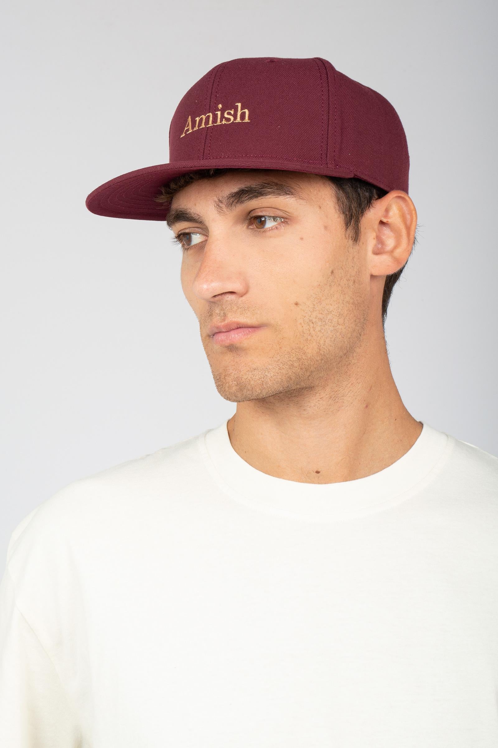 cappello baseball in twill AMU900CN49XXXX C0249 AMISH 