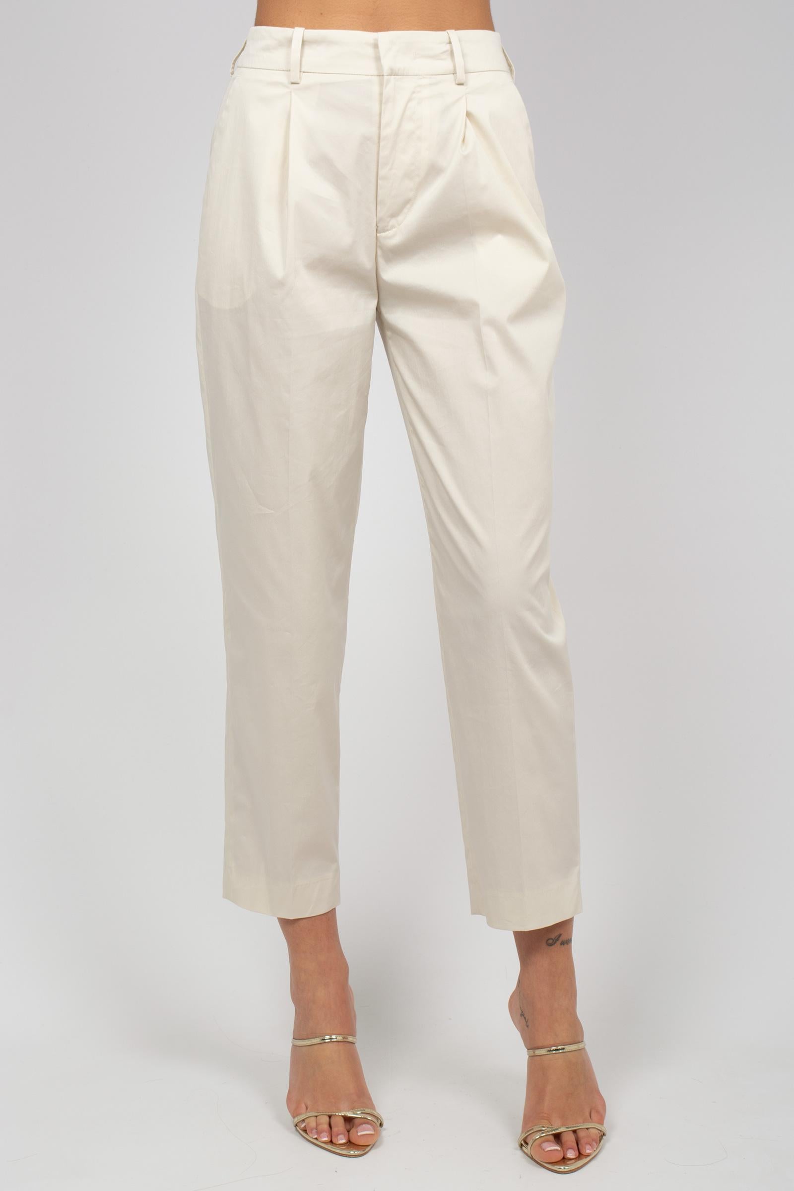 pantalone in misto cotone 'daisy' CDVSDAZ00STD VD050010 PT TORINO 