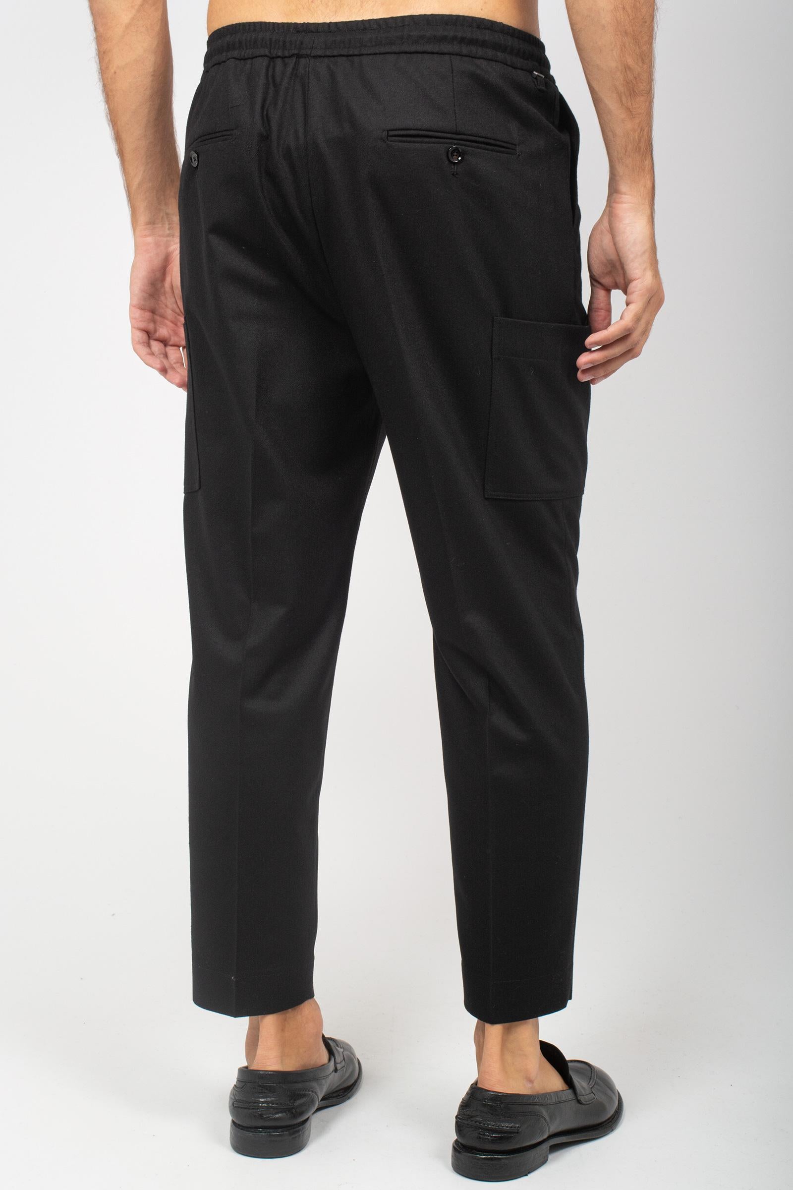 jogger in misto lana 'noah' NOAHFF290 NERO BE ABLE 