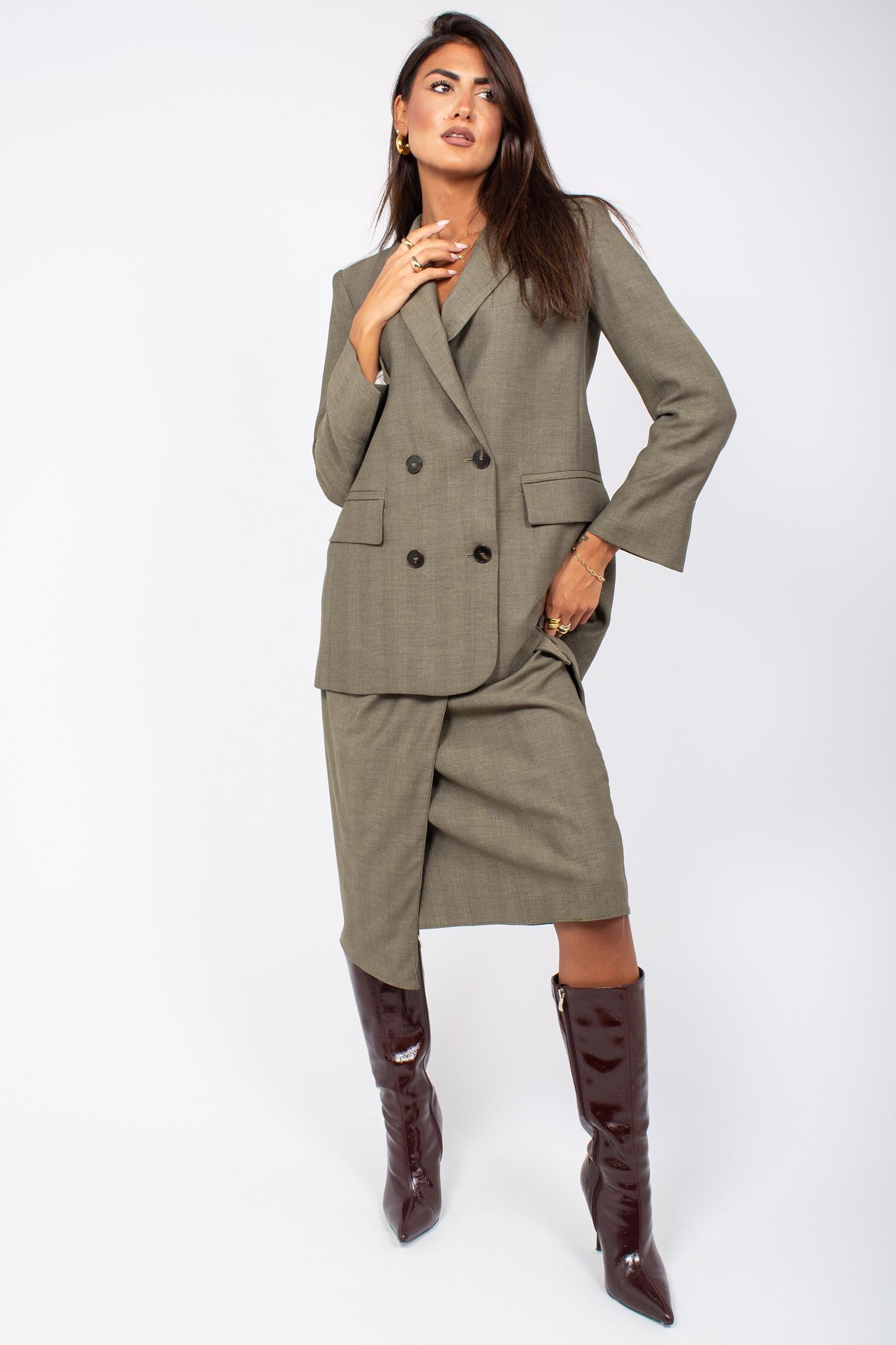gonna in misto lana &#39;ordine&#39; ORDINE 002 MARELLA 