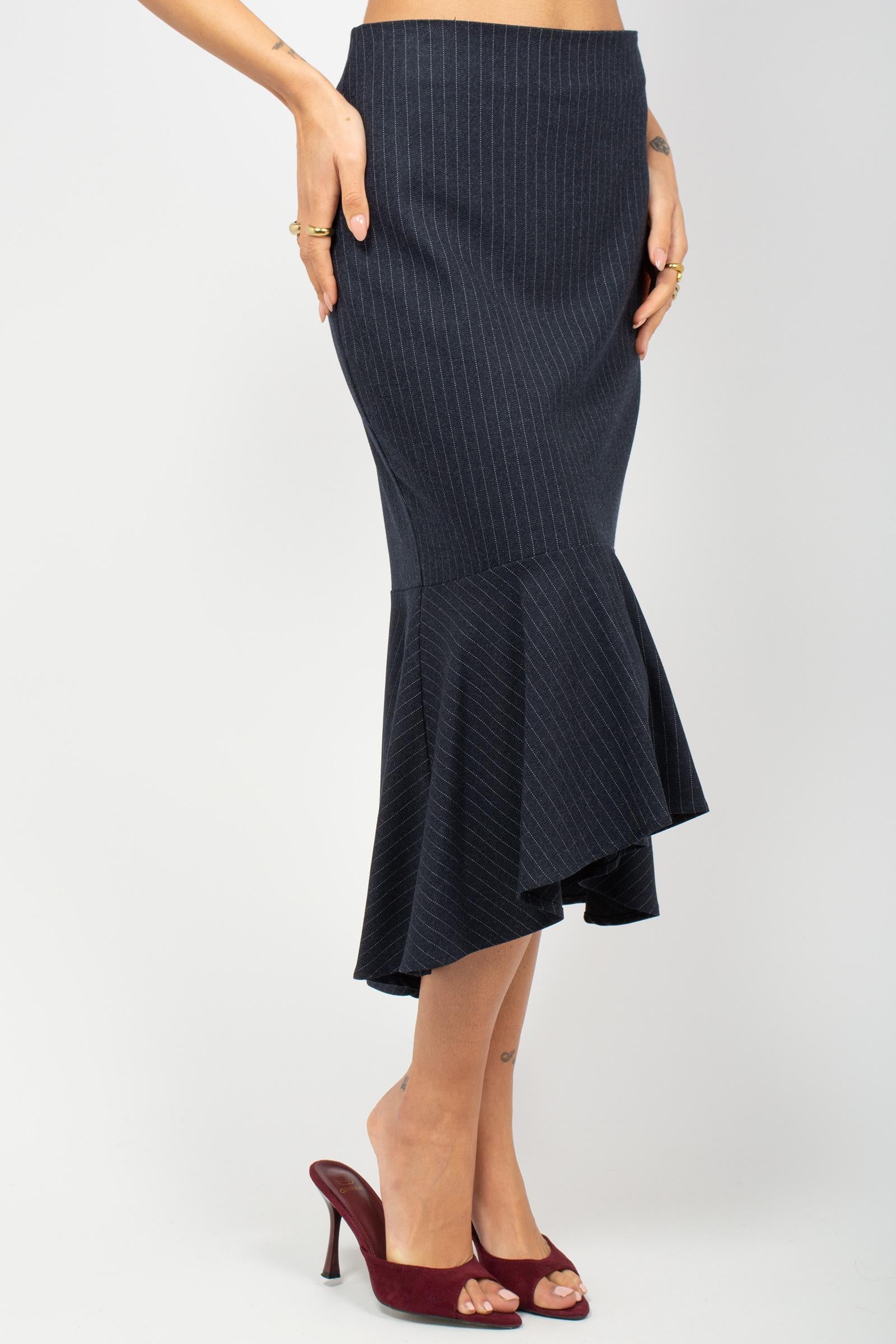 gonna svasata in gabardina gessata F25PG06 BL11 WEILI ZHENG 