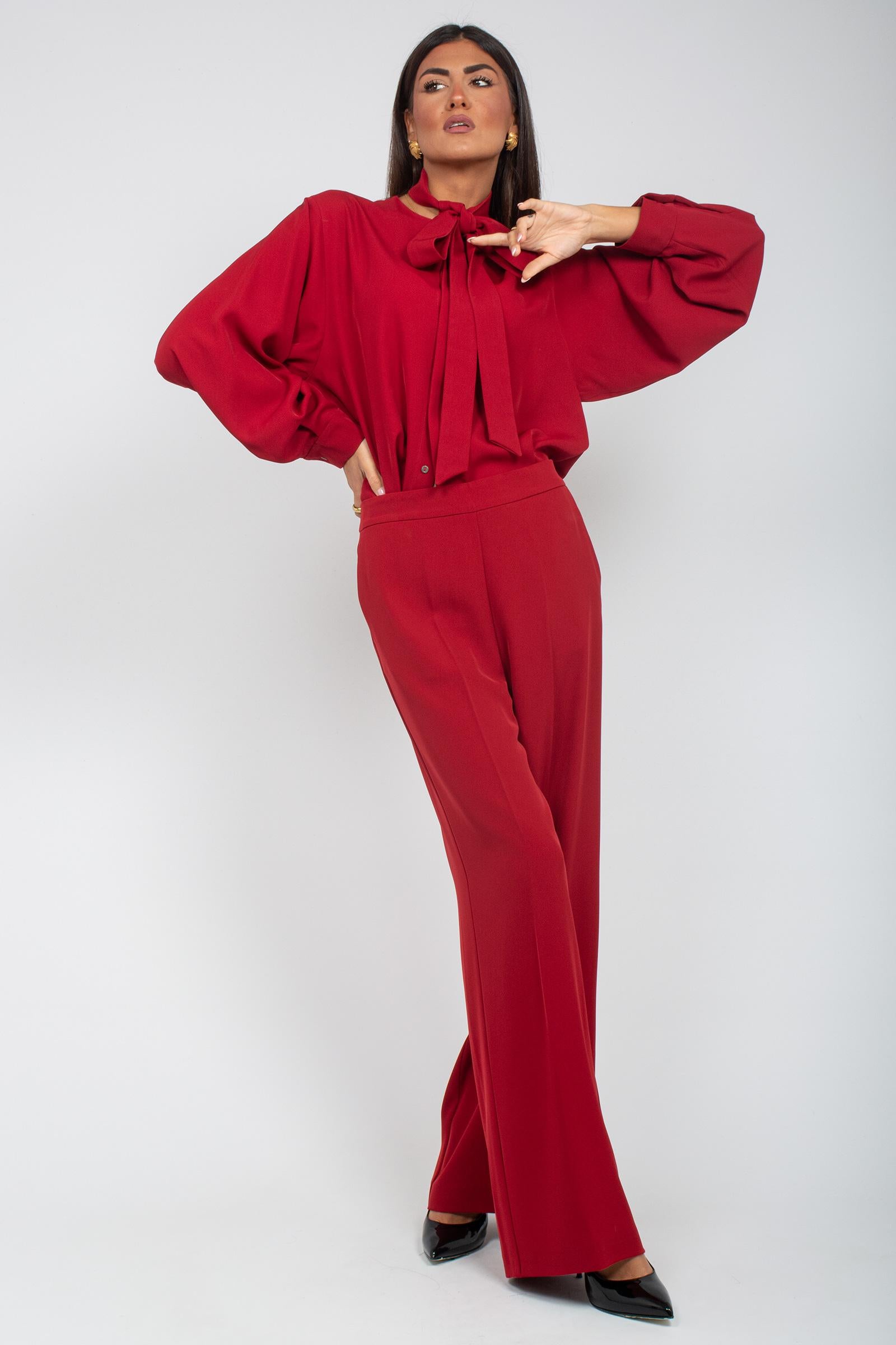 camicia con sciarpa staccabile 'antimonio' ANTIMONIODD07 BLOCCATO DOUUOD 