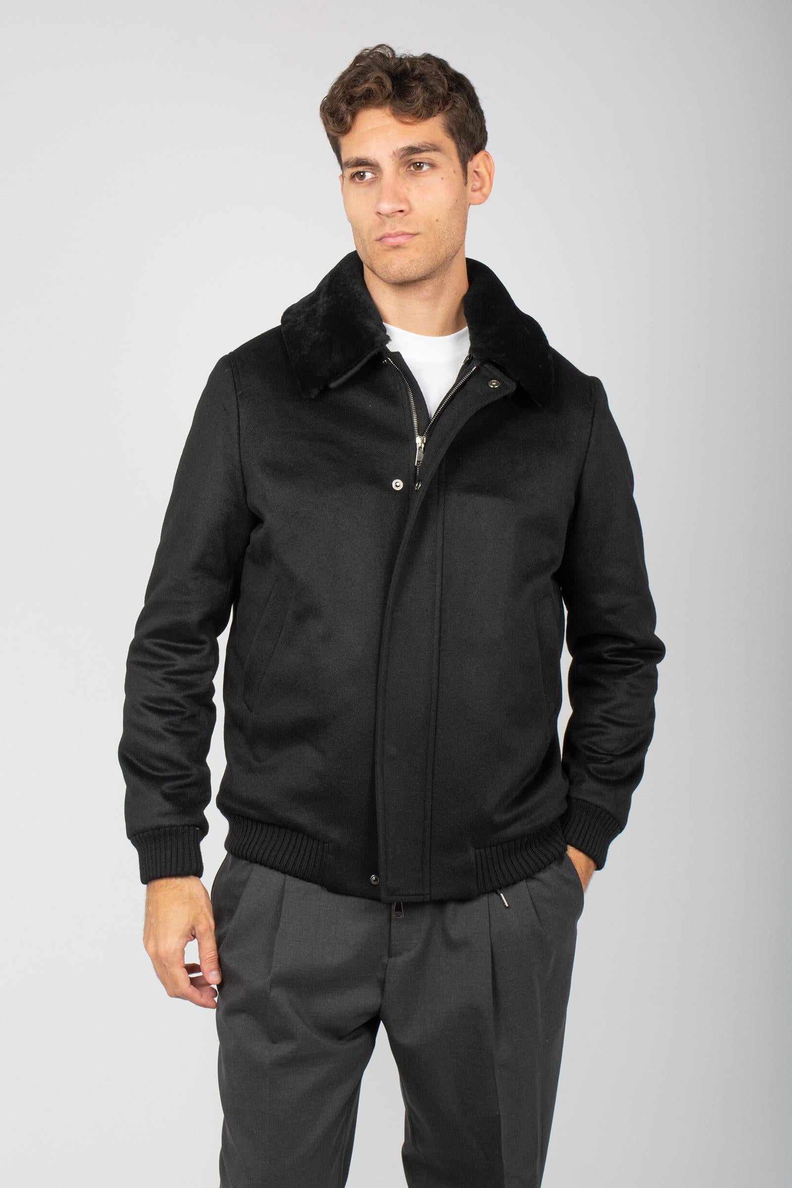 giacca in montone e cashmere loro piana 22000865306X112 9670 TARDIA 