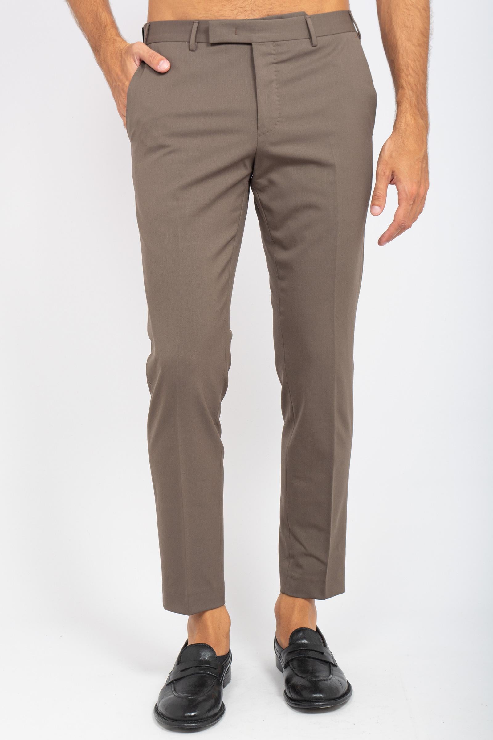 pantalone in lana stretch 'dieci' COAFX0Z00FWD MA370105 PT TORINO 