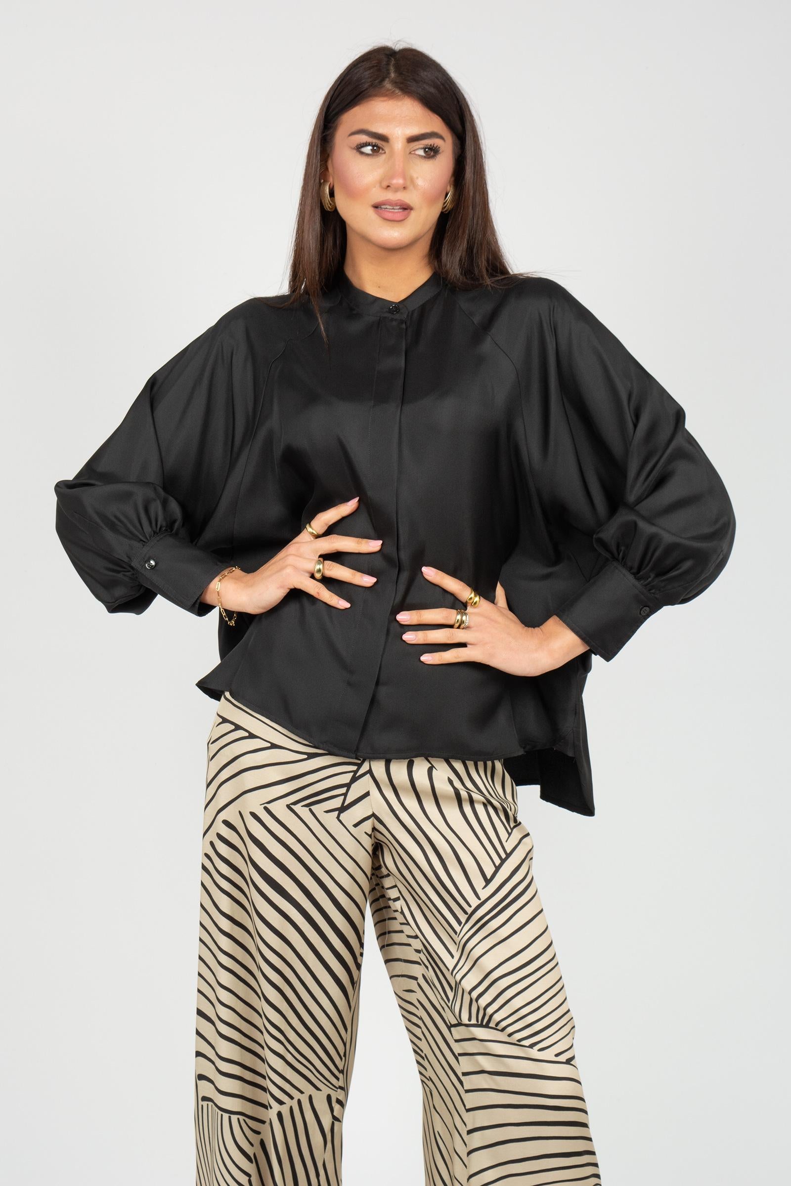 blusa in seta 'cecina' CECINA 004 MARELLA 