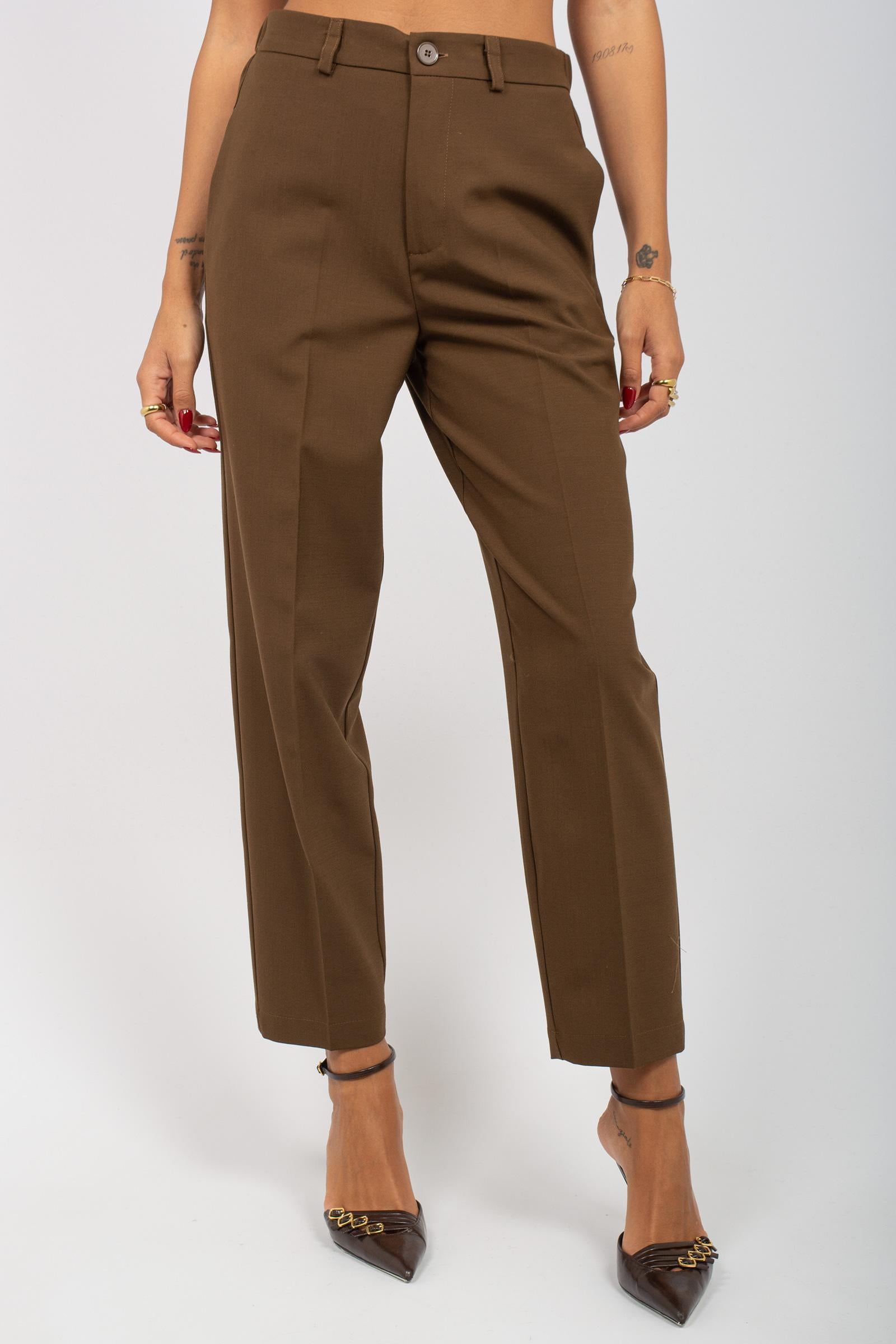 pantalone in punto milano M1F0051 LIQUIRIZA SOLOTRE 
