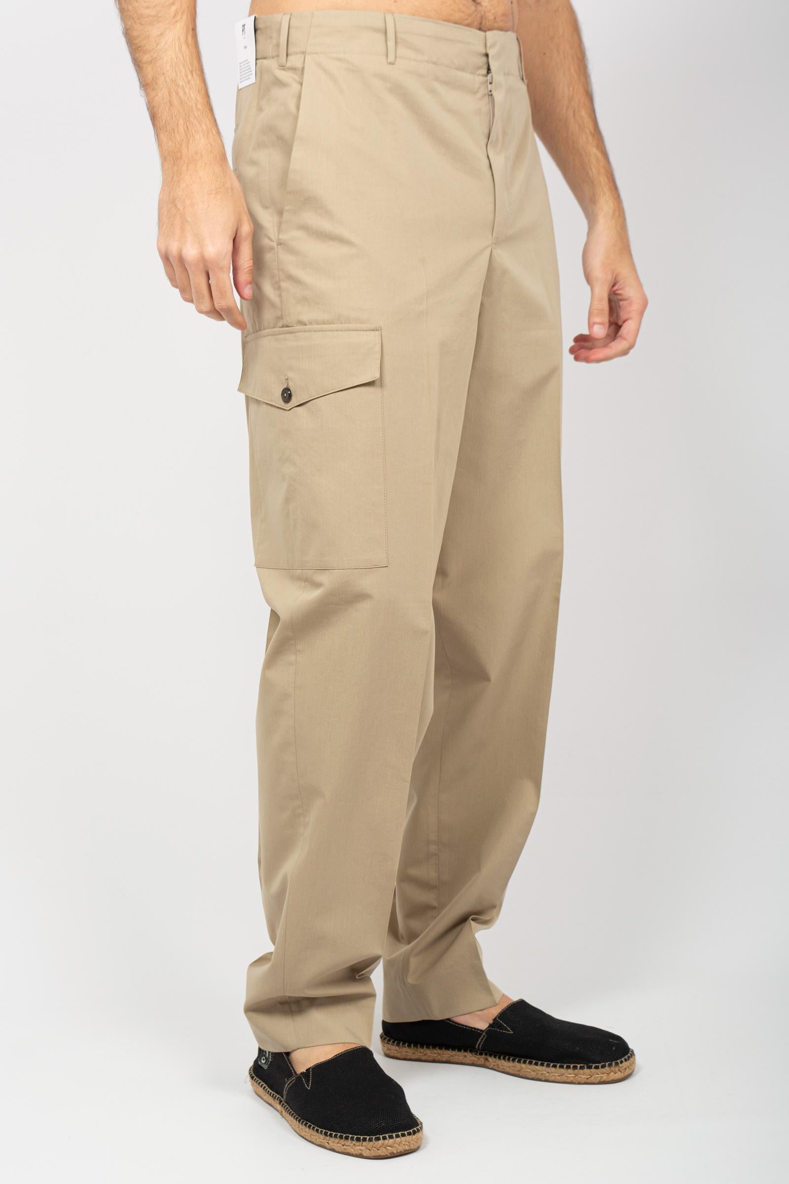 Pantalone in cotone e viscosa 'wide' C0ASAFZL0FWD BP760040 PT TORINO 