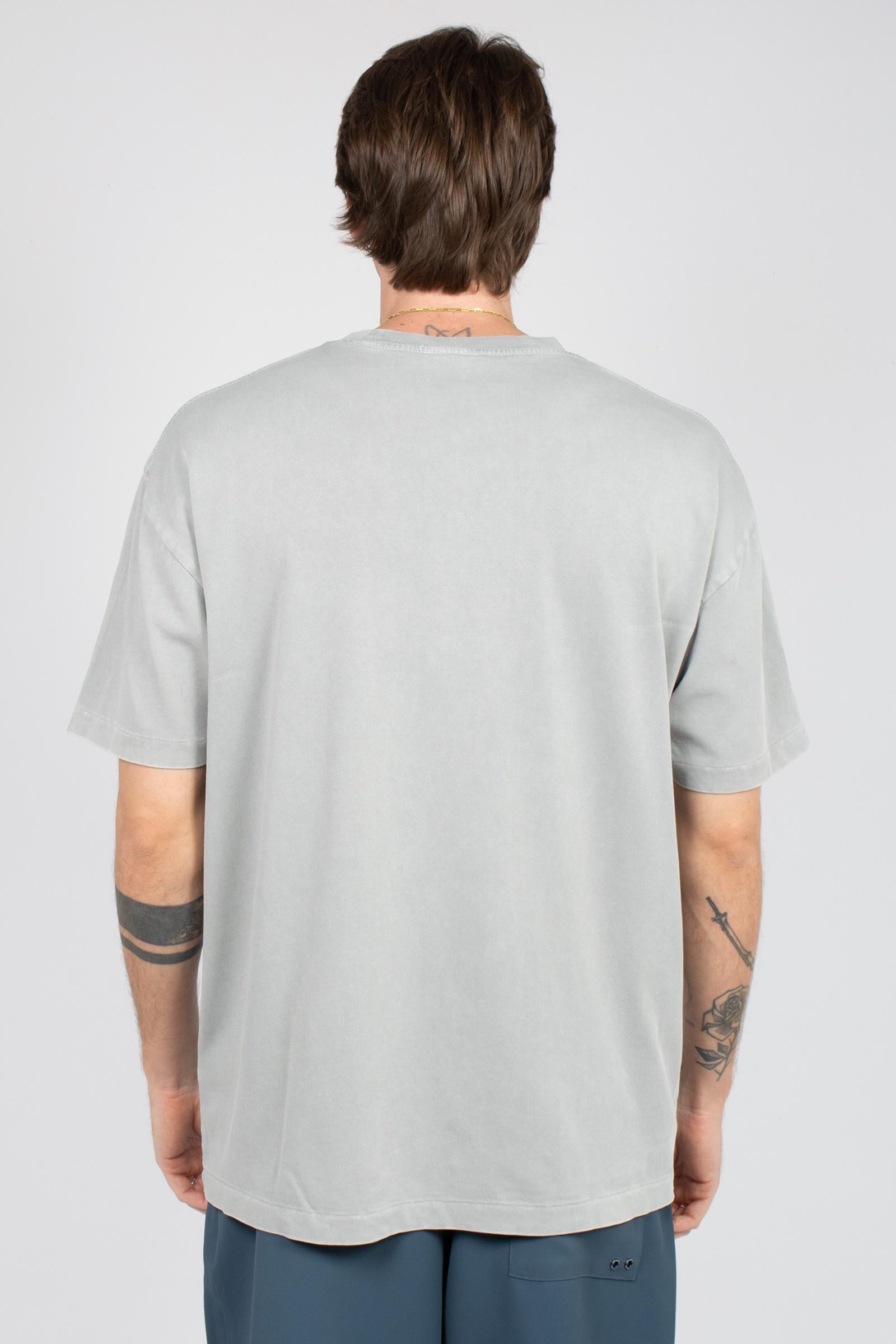 t-shirt in cotone 2601082001 WASHEDGREY NEW AMSTERDAM 