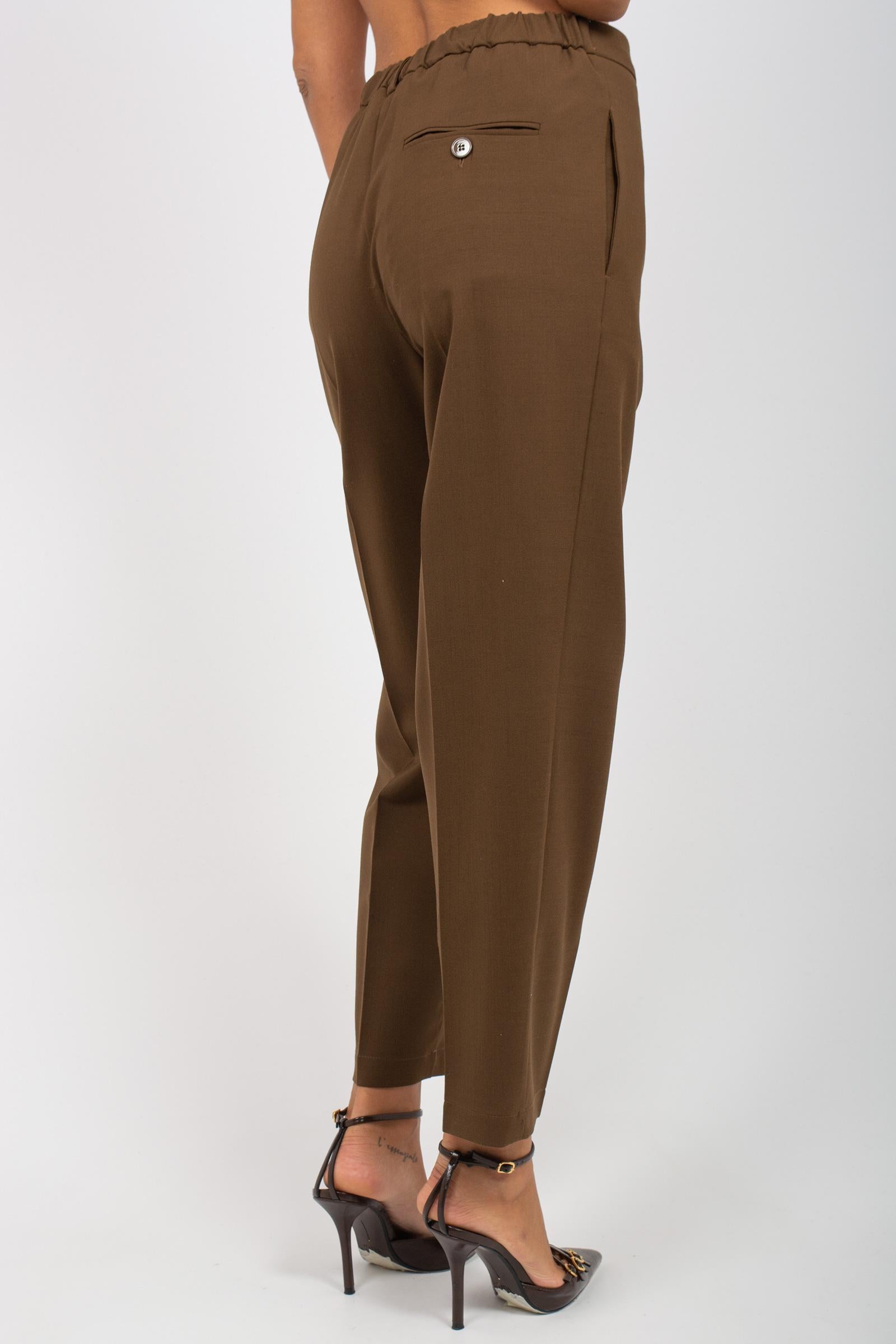 pantalone in punto milano M1F0051 LIQUIRIZA SOLOTRE 