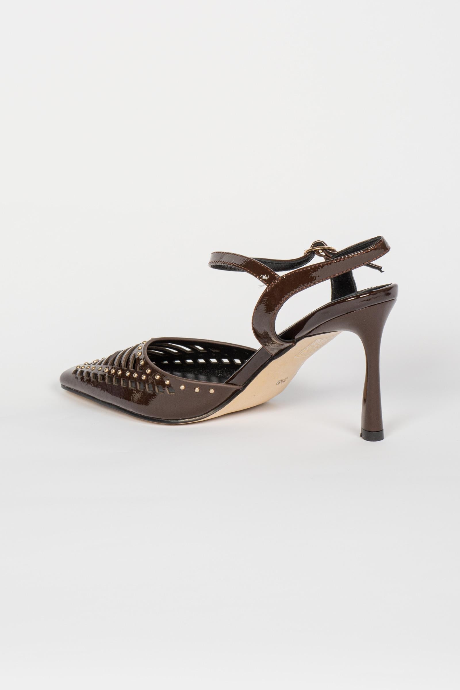 decollete 80mm in naplak e microborchie PE101NAPLAK TMORO NORA NEW YORK 