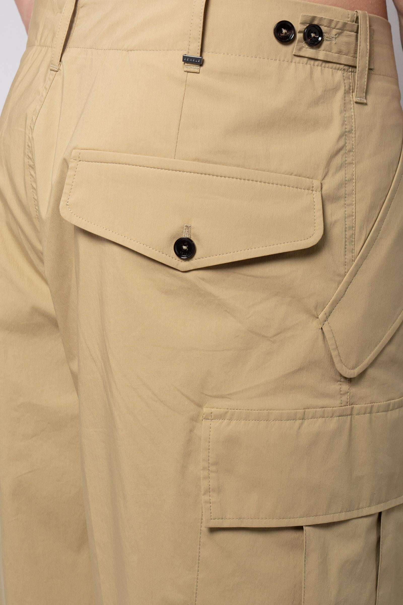 pantalone cargo in misto cotone 'kyoto' KYOTODAS26 BEIGE BE ABLE 