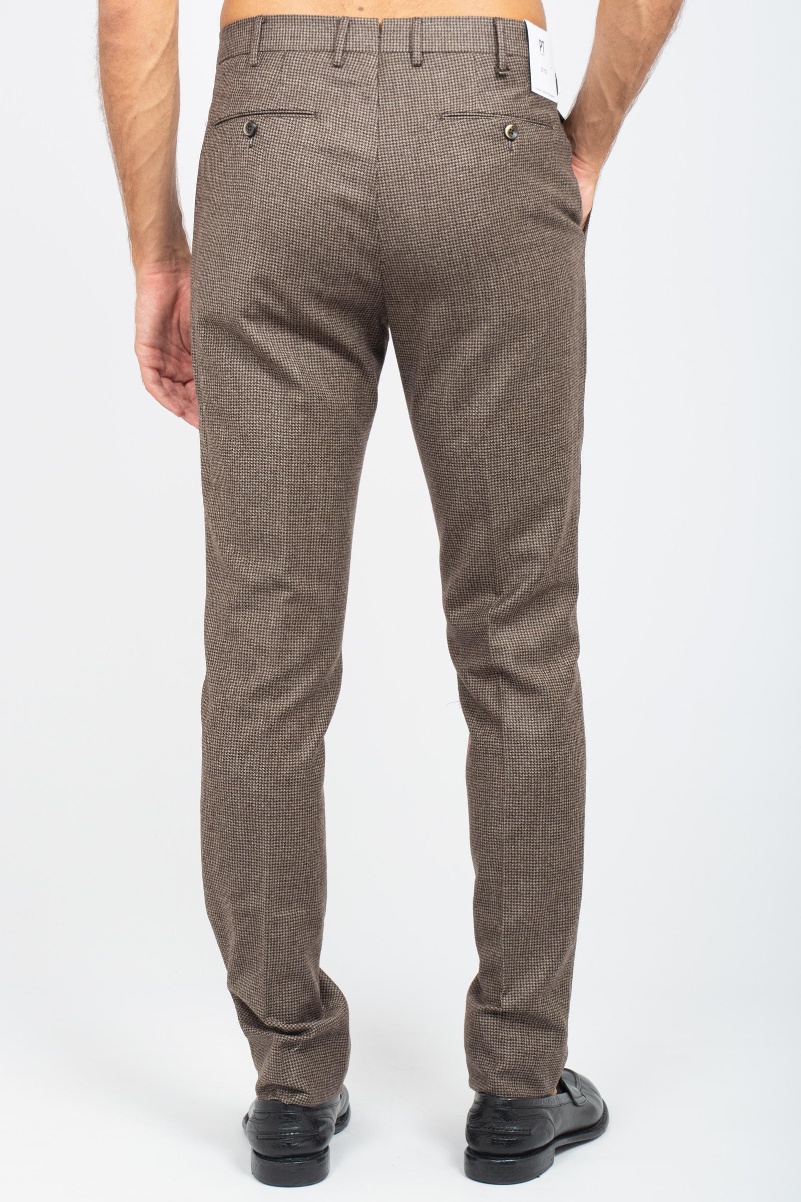 pantalone in lana check 'gentlemen' COGF11ZP0CL1 MA240150 PT TORINO 