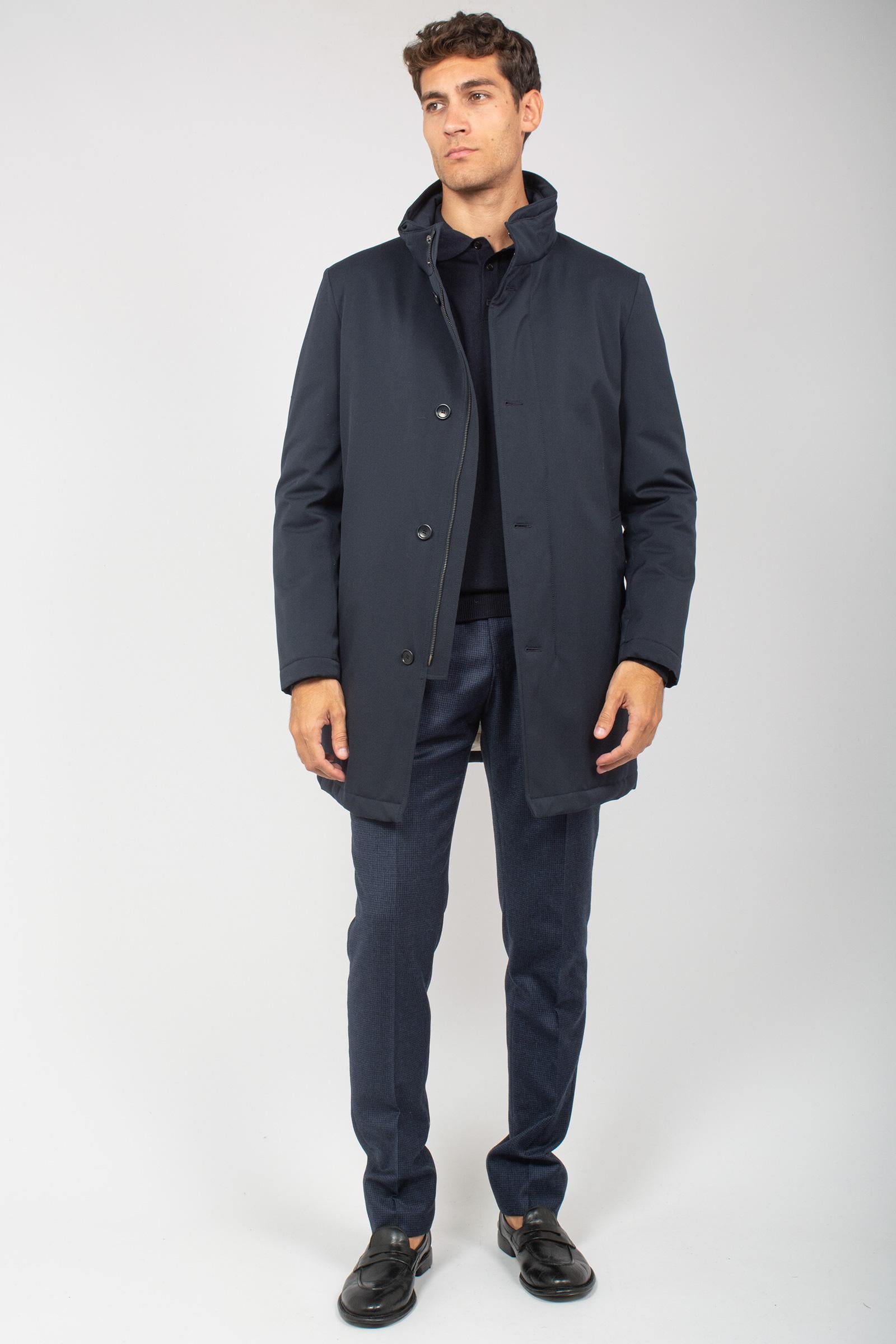 cappotto in tessuto storm system loro piana 9000952301V3 1335 TARDIA 