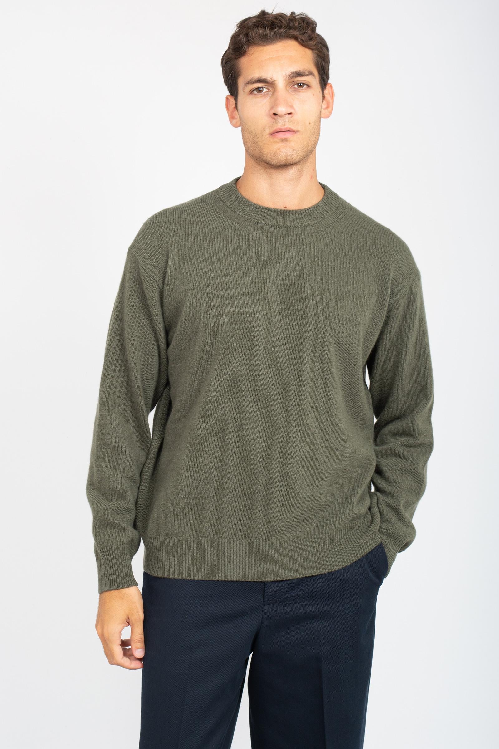girocollo comfy in lana e cashmere 253M37401 24 ROBERTO COLLINA 