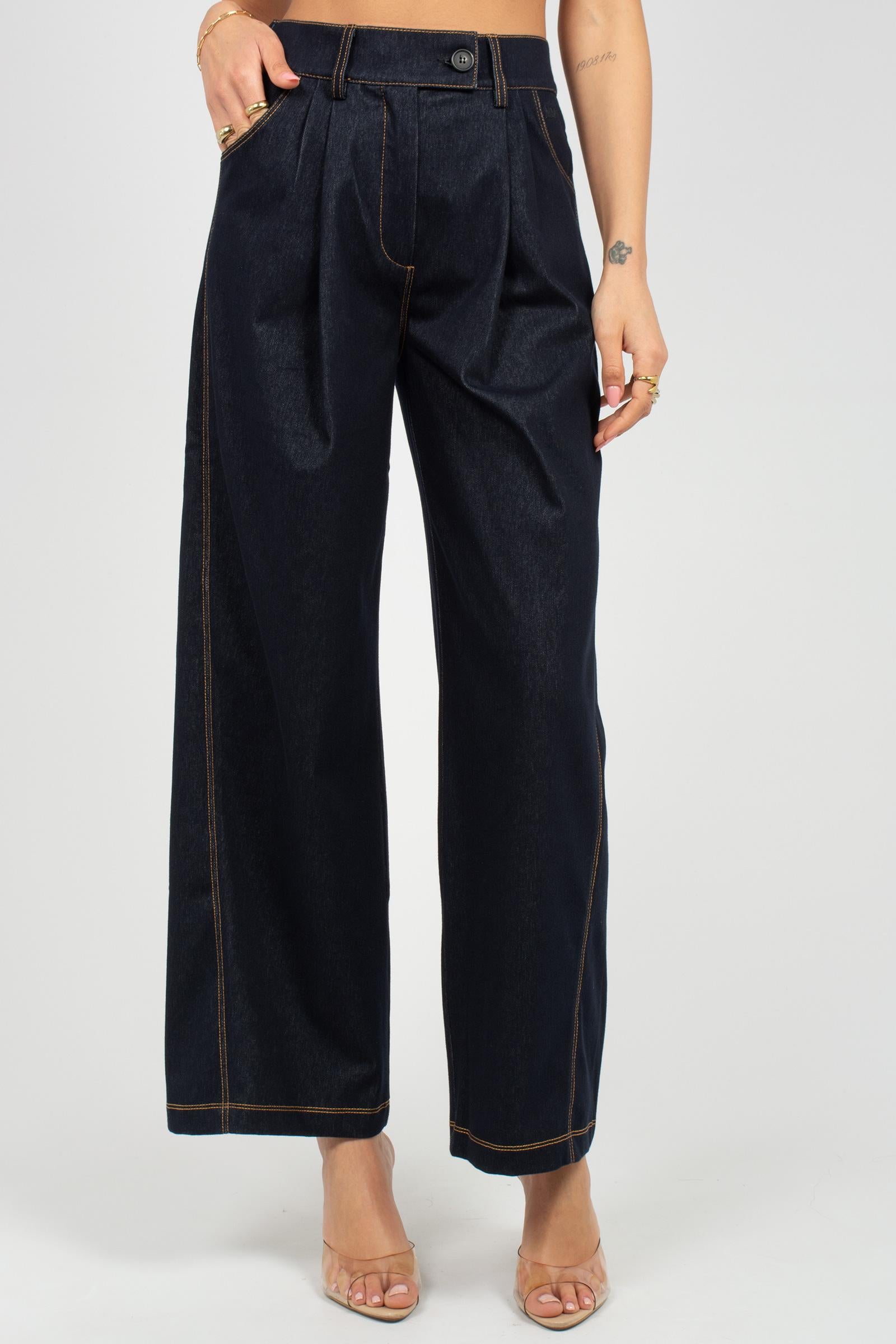 pantalone in misto viscosa 'sarta' 2616781017600 003 MM - MAX MARA 