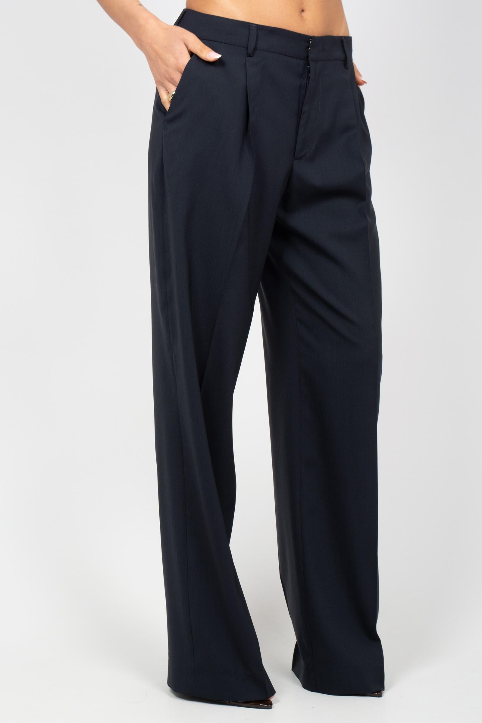 pantalone in fresco lana 'lola' CDVSLLZ00STD ZI560370 PT TORINO 