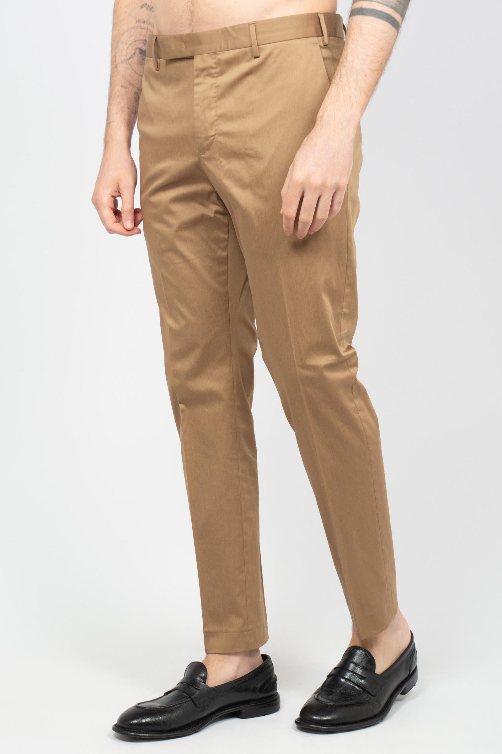 pantalone in cotone stretch 'dieci fit' COASX0Z00FWD NU680130 PT TORINO 