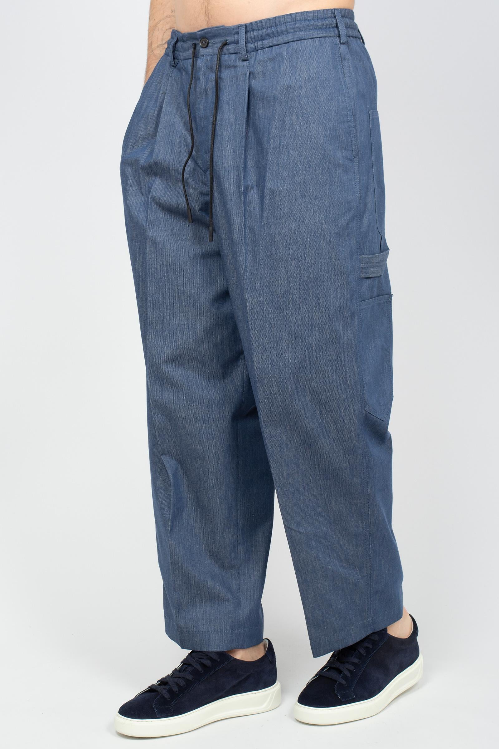 jogger in misto cotone 'wide fit' COASWDZB00KLT BB700360 PT TORINO 