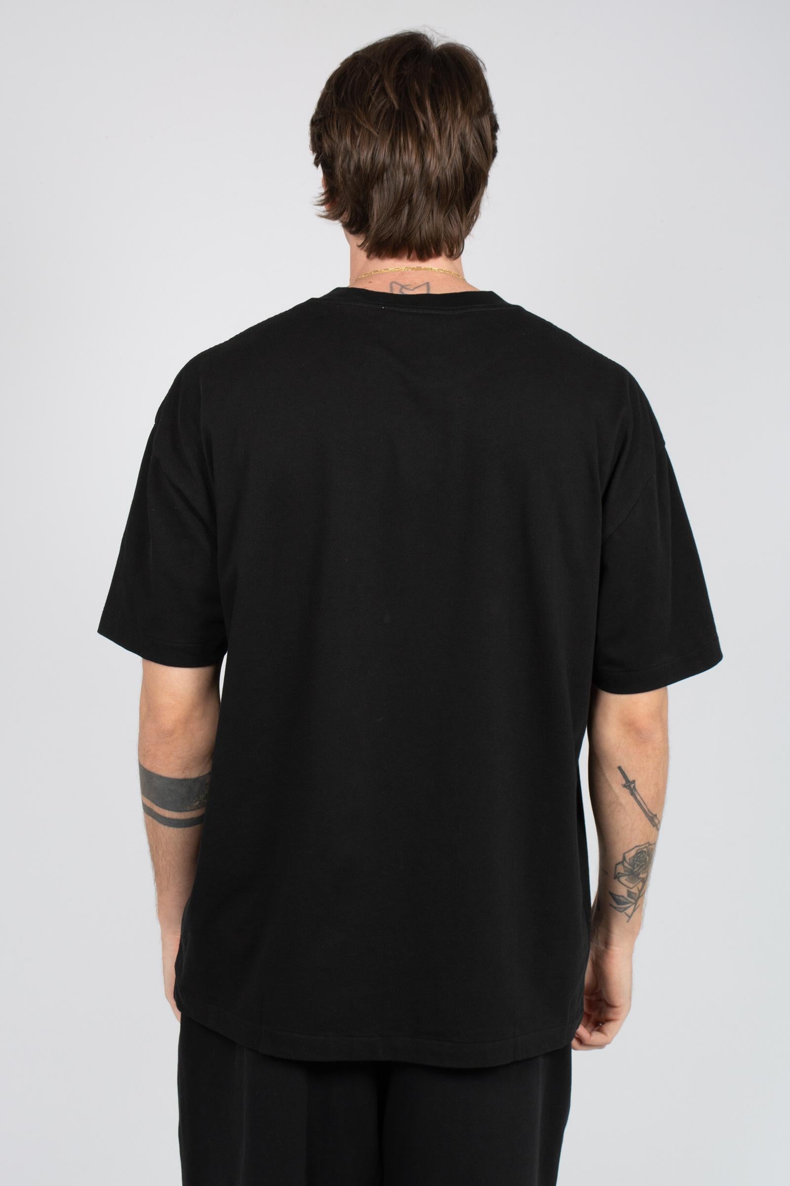 t-shirt in cotone 2601082002 BLK NEW AMSTERDAM 