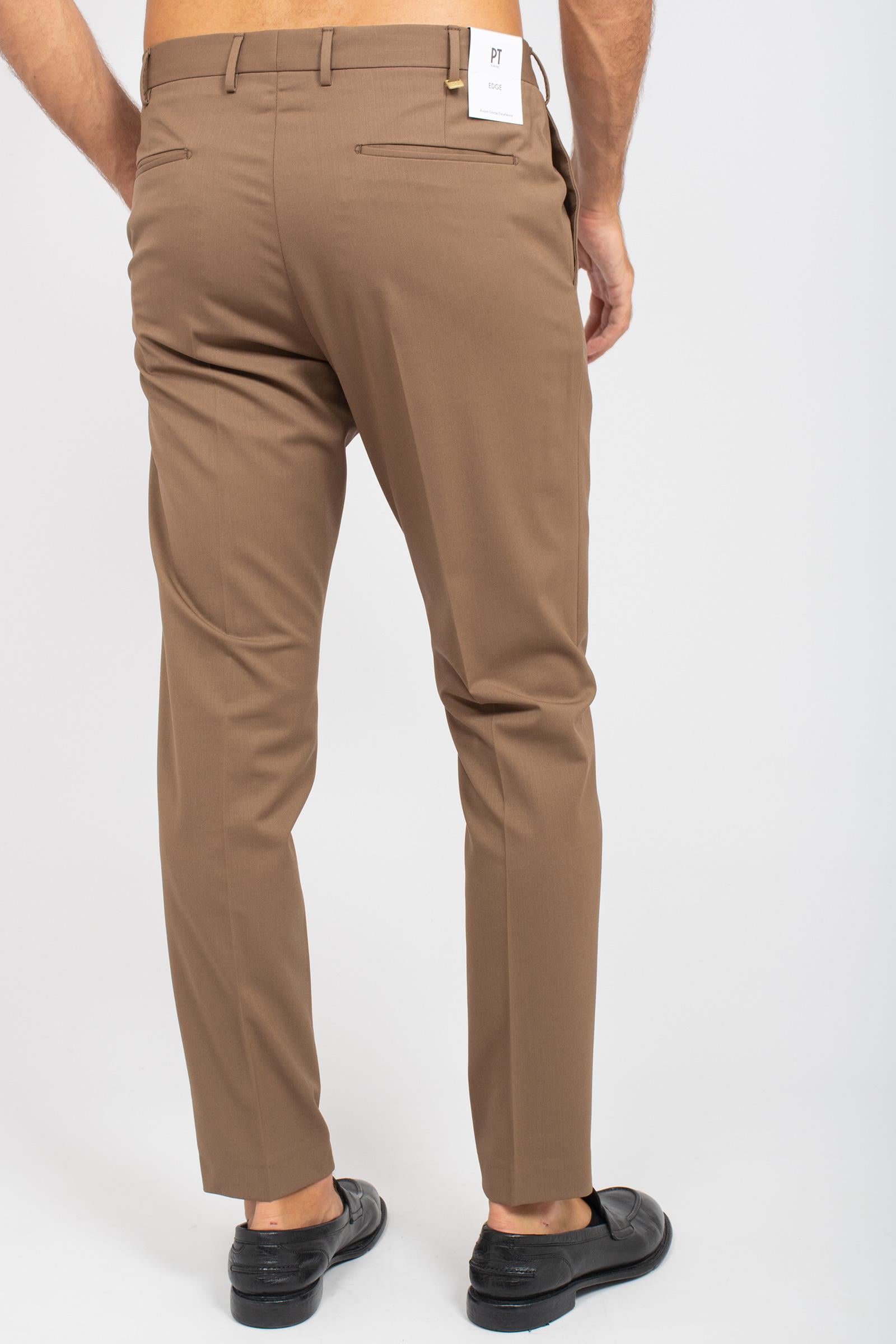pantalone in lana stretch 'dieci' COAFX0Z00FWD MA370160 PT TORINO 