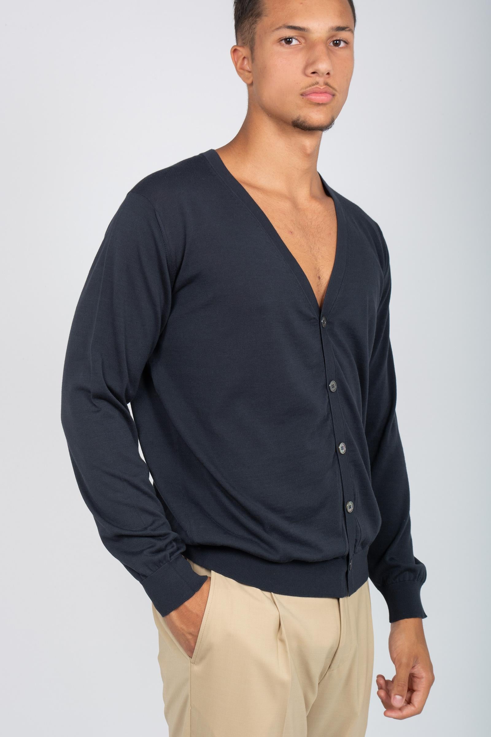 cardigan in cotone unito D0GN109 795 DRUMOHR 