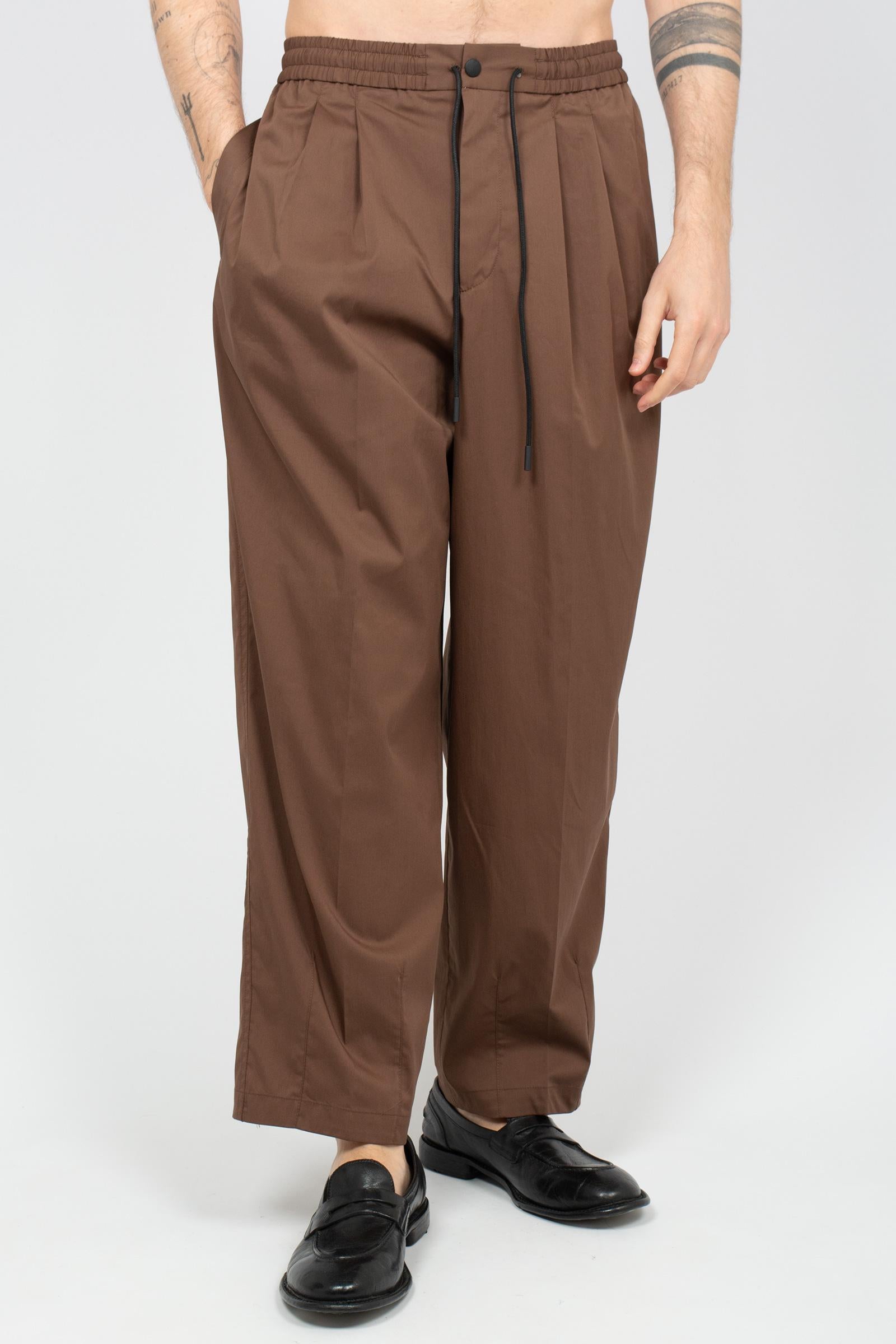 jogger in misto cotone 'wide fit' COASWDZB00KLT VD050170 PT TORINO 