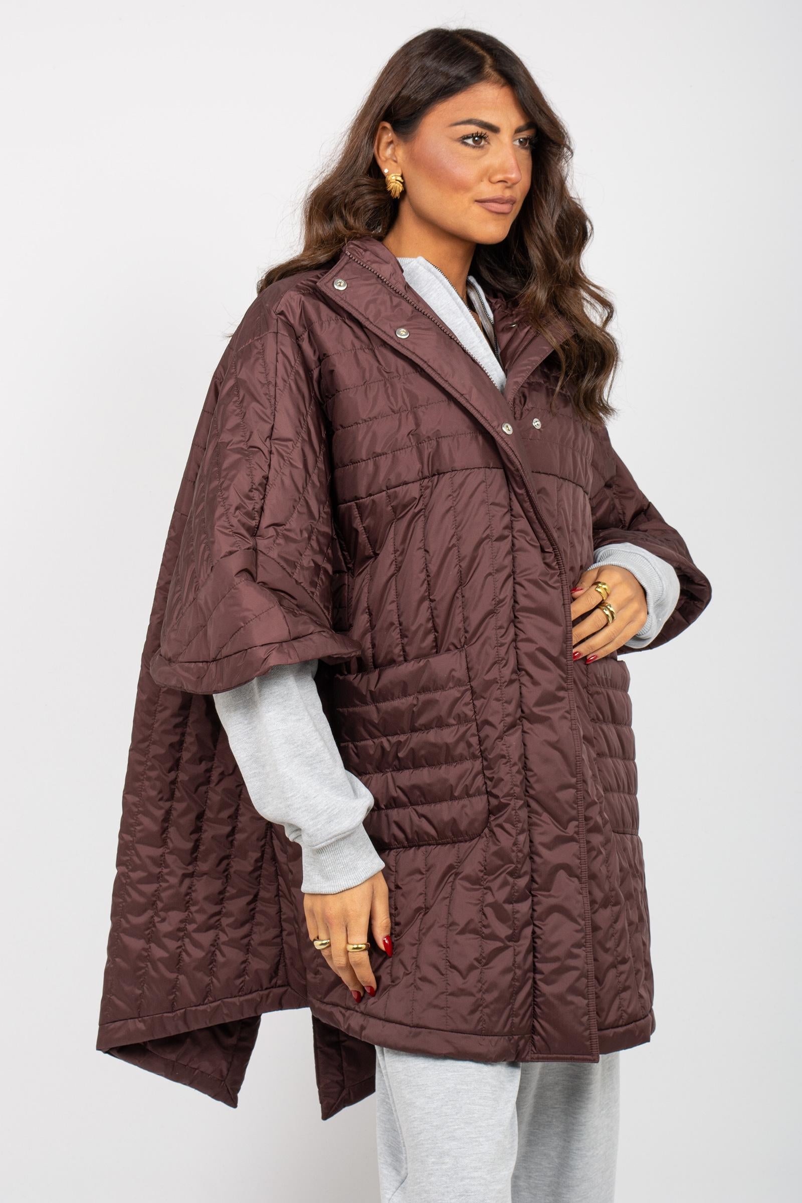 Piumino modello cappa in nylon 'orazio' 2526736018000 007 MM - MAX MARA 