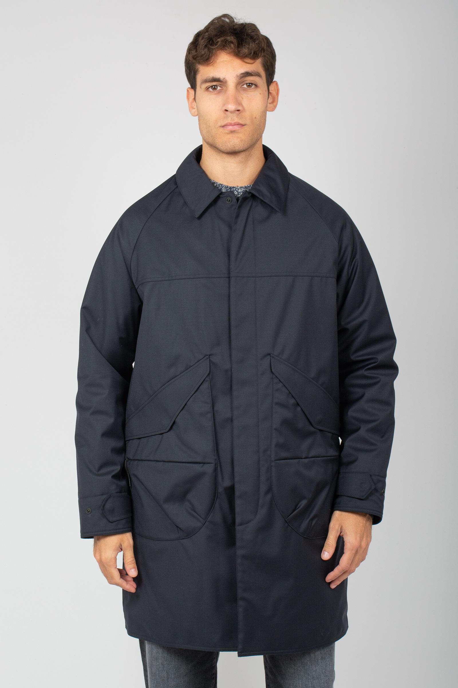 cappotto in misto lana tecnica 'ragu' B51PURAGUTWO 205 PALTO' 