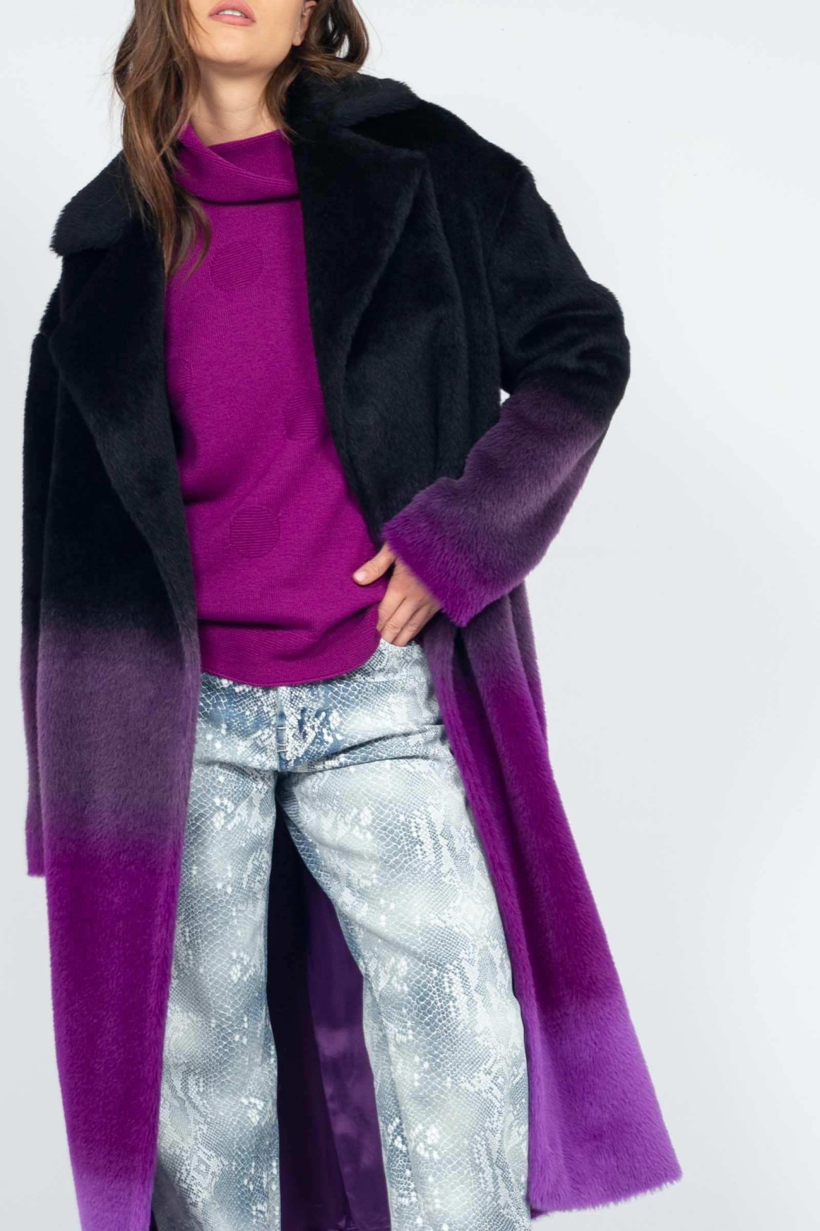 cappotto in alpaca degrade' 8700264320 751 TARDIA 