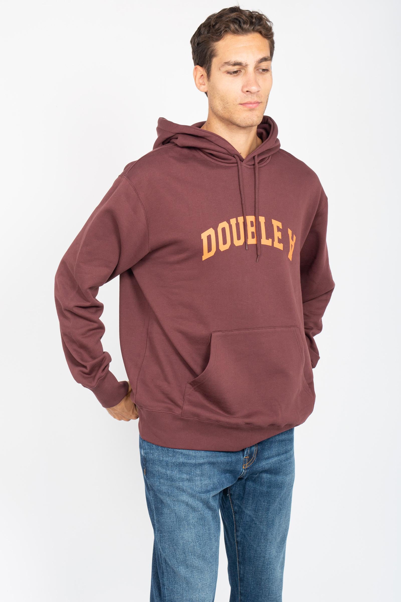 felpa hoodie in cotone 'james' 30251536 191525 WOOD WOOD 