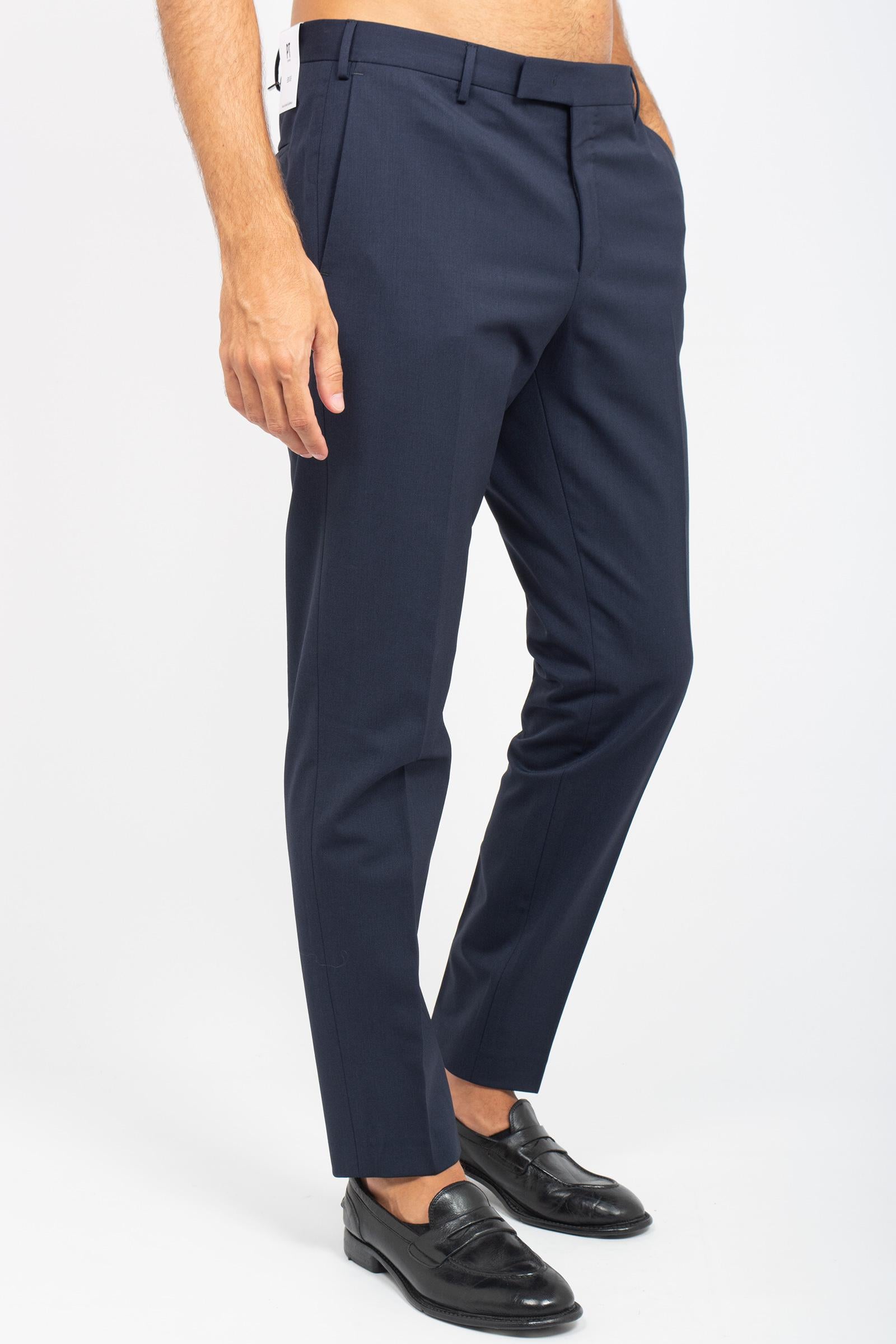 pantalone in lana stretch 'dieci' COAFX0Z00FWD MA370360 PT TORINO 