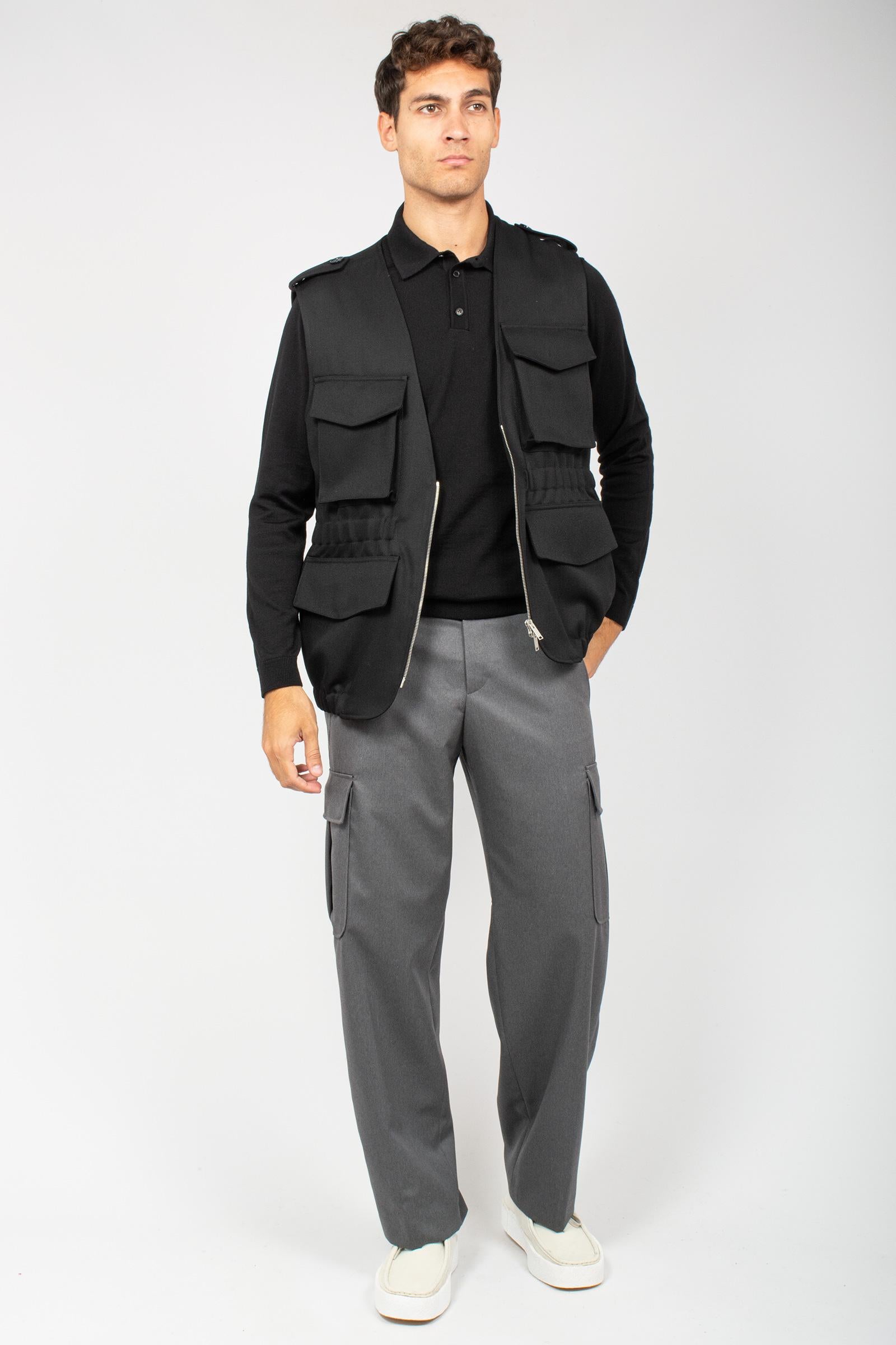 pantalone con in gabardine di lana 'the hunter' COAFHTZL0TTK SD740230 PT TORINO 