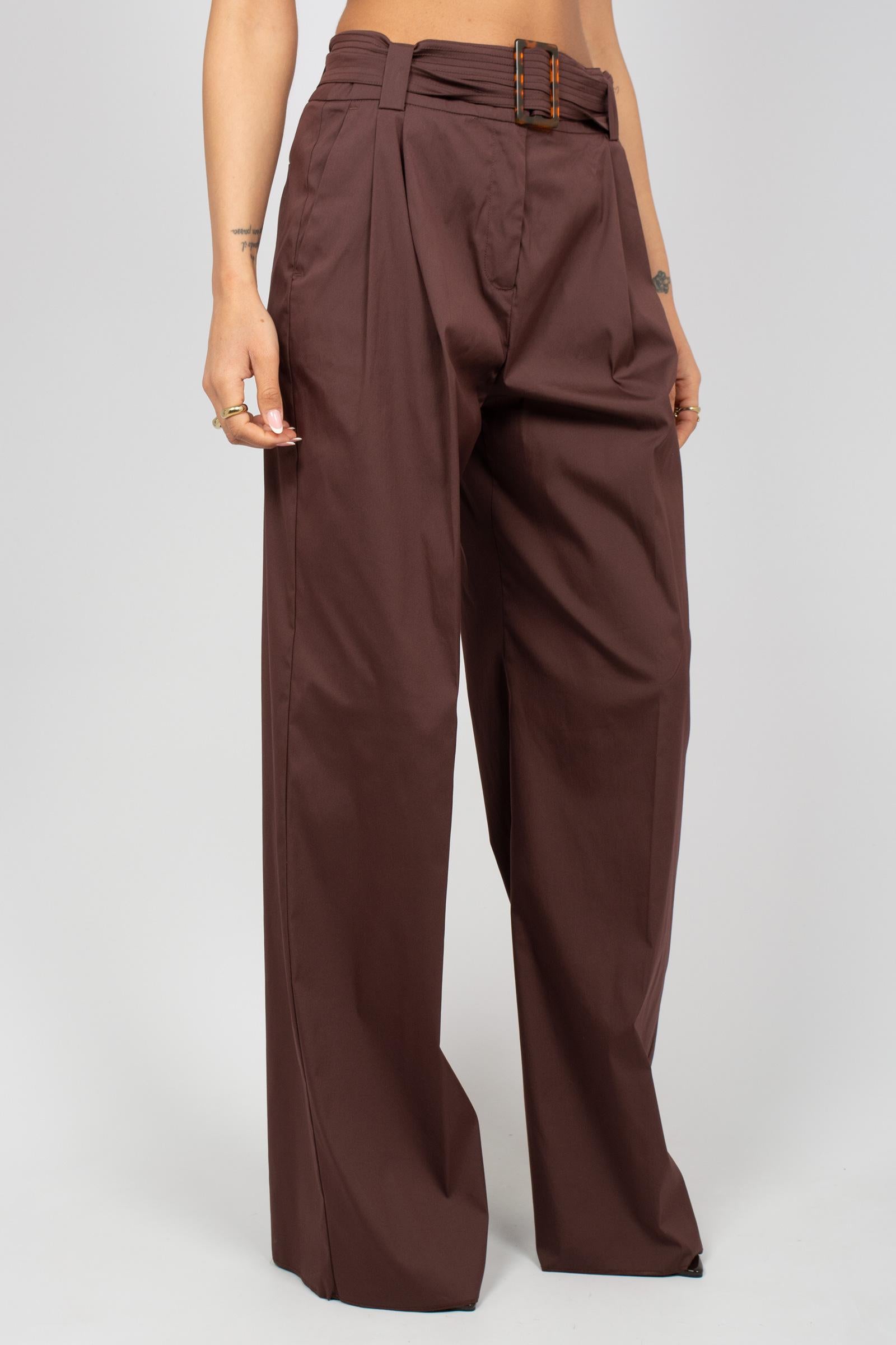 pantalone in popeline di cotone 'navile' NAVILE 003 MARELLA 