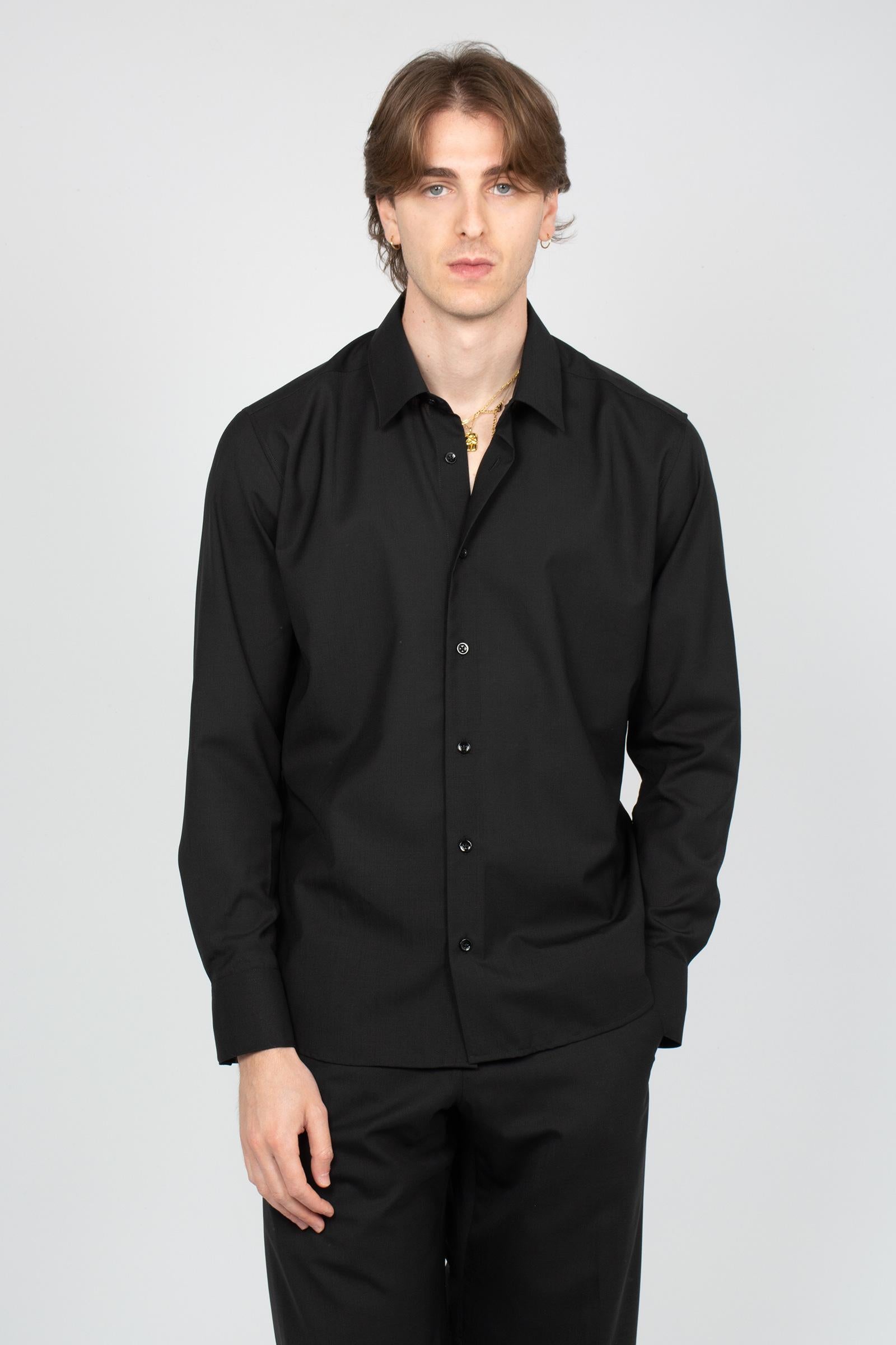 camicia oversize con bottoni in madreperla TL6SIT050RBO ZI560990 PT TORINO 