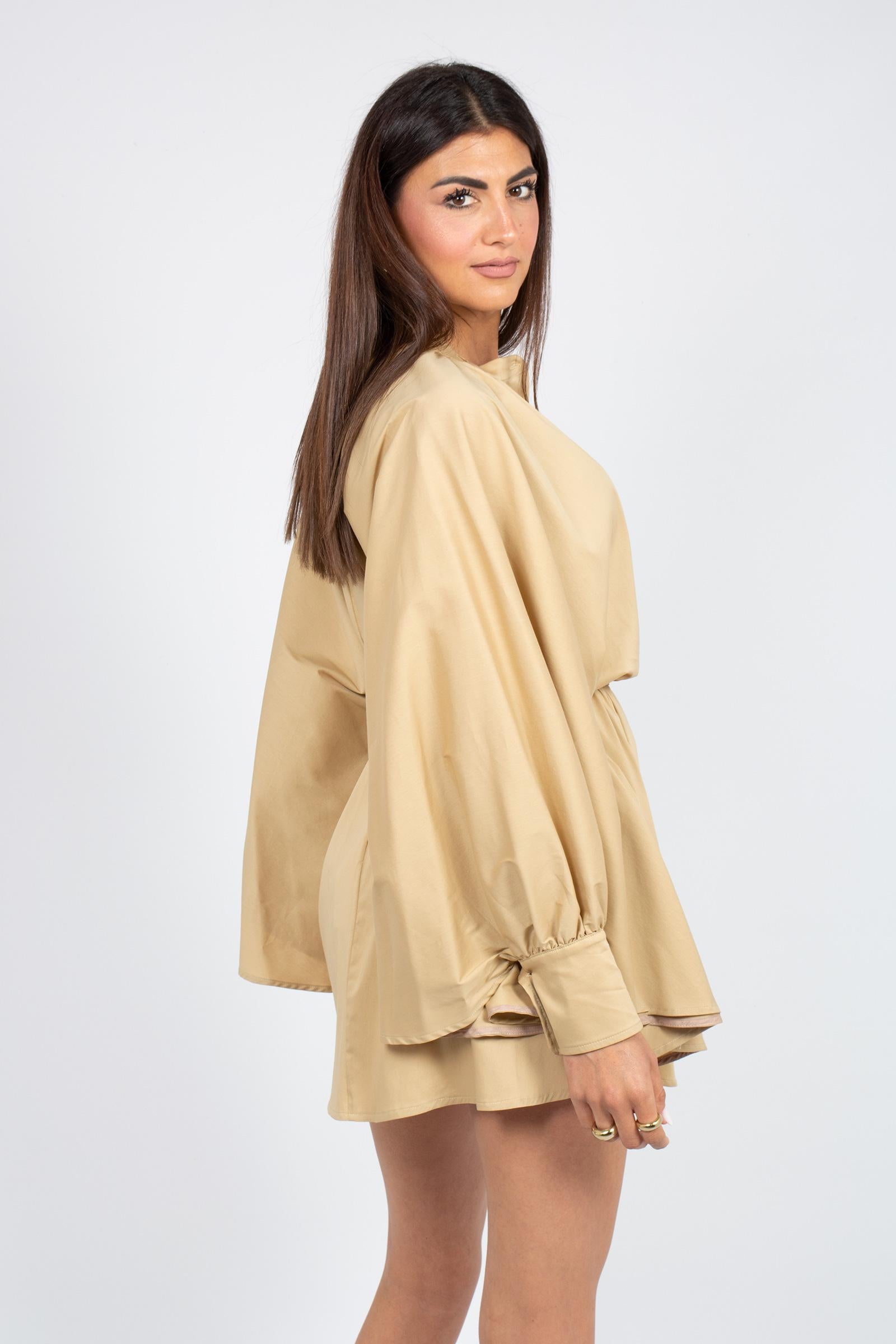 abito in misto cotone 'lucile' S6SK18 V64 SEMICOUTURE 