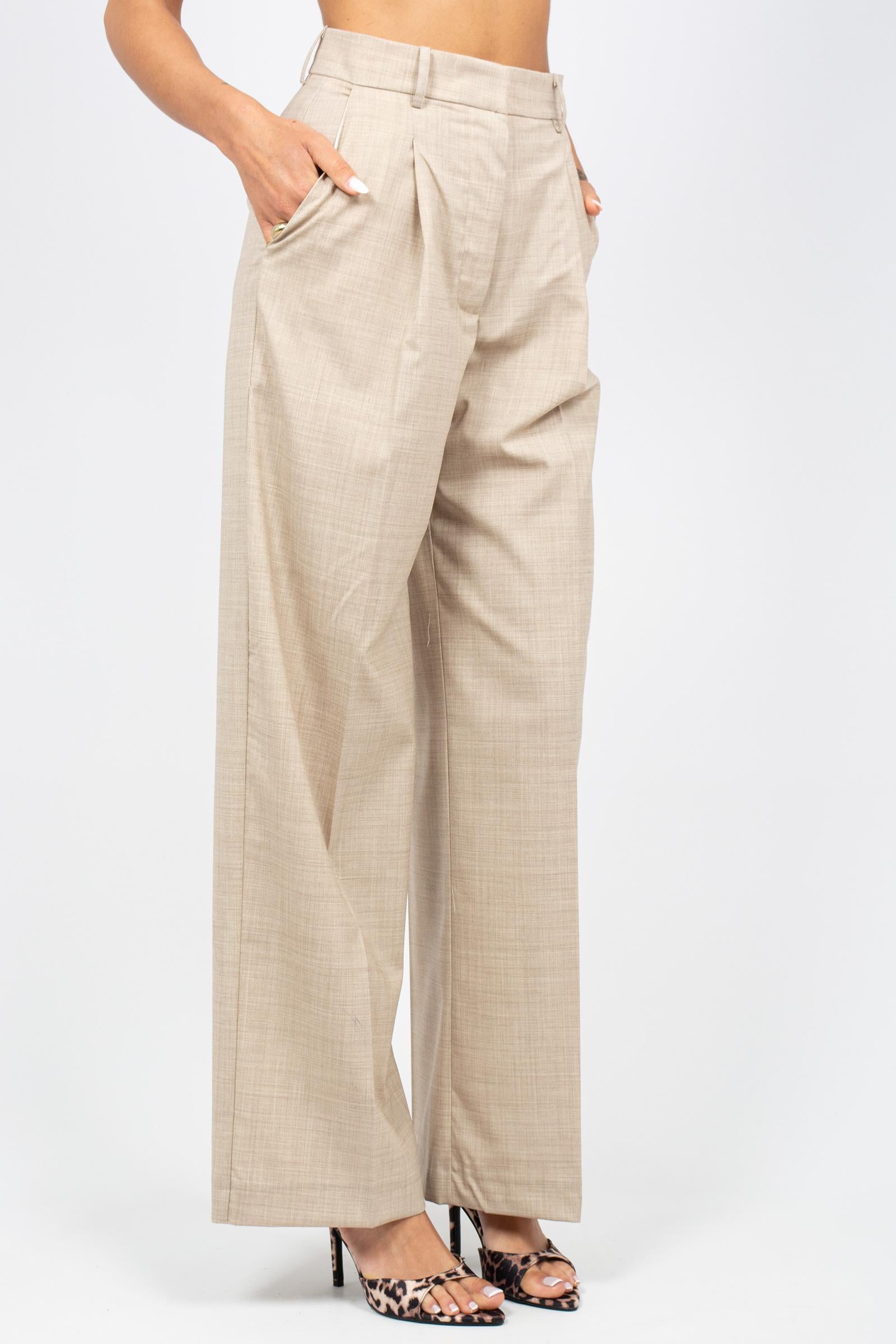 pantalone over con pinces PORTO 0703 JACQUEUR 